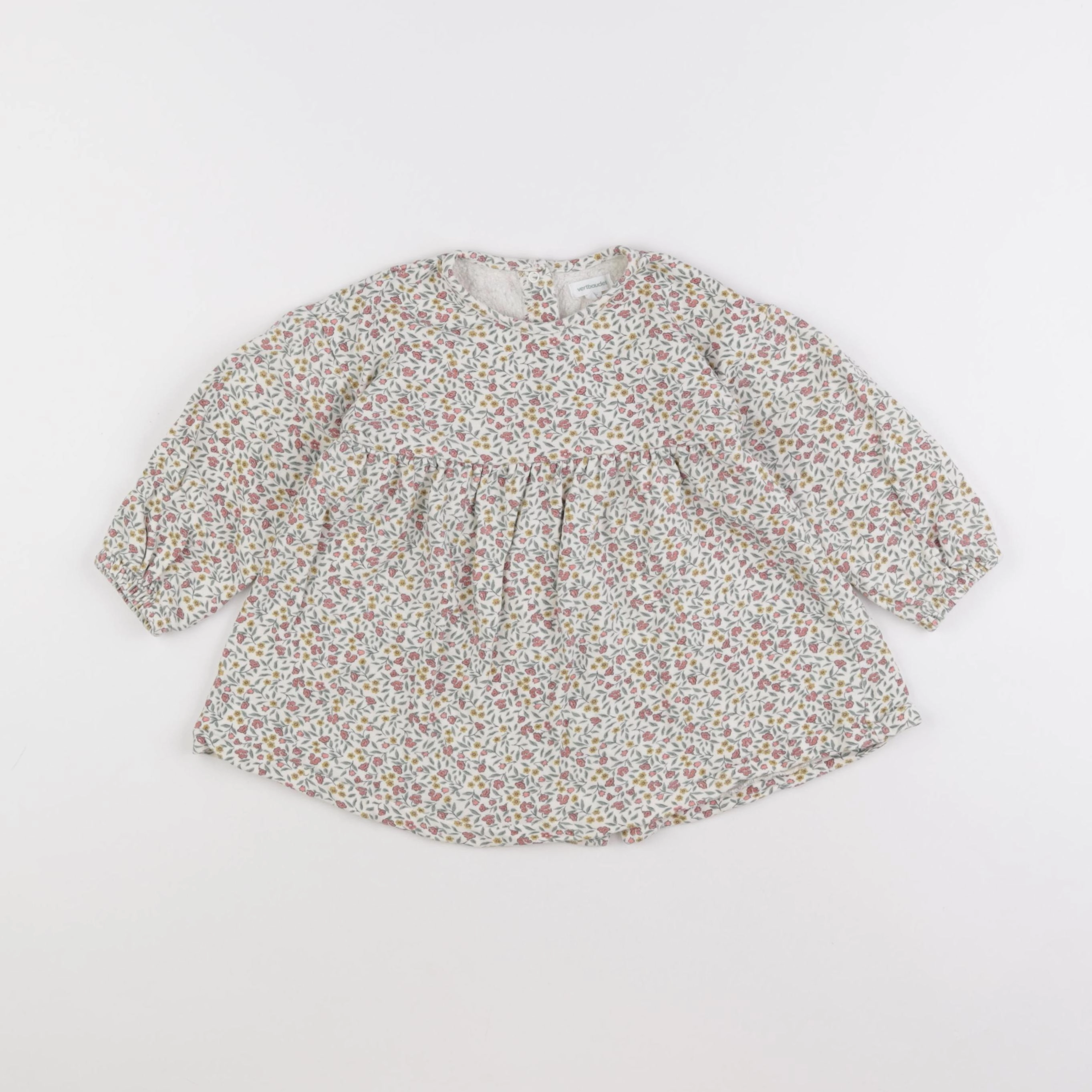 Vertbaudet - robe multicolore - 24 mois