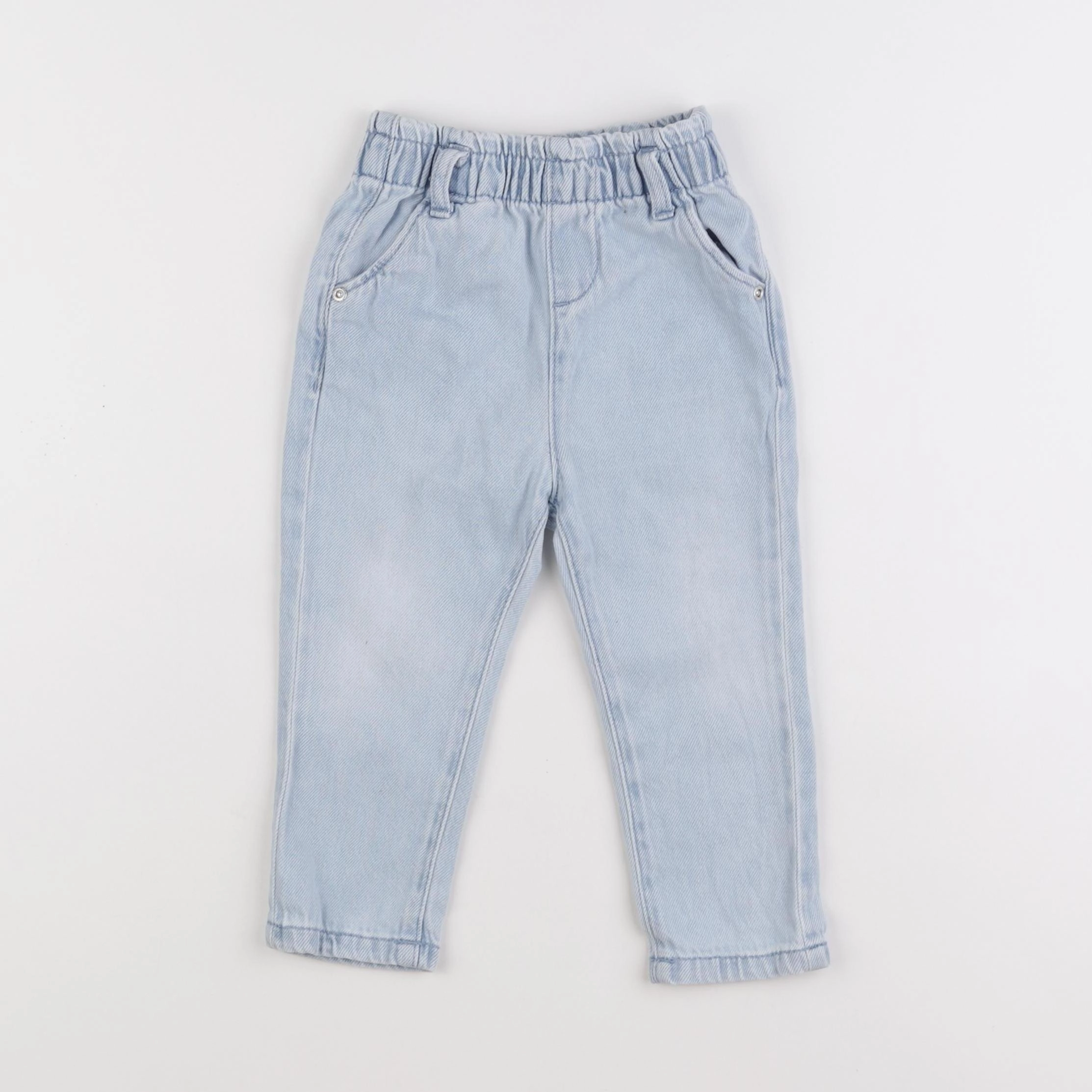 Vertbaudet - pantalon bleu - 18 mois