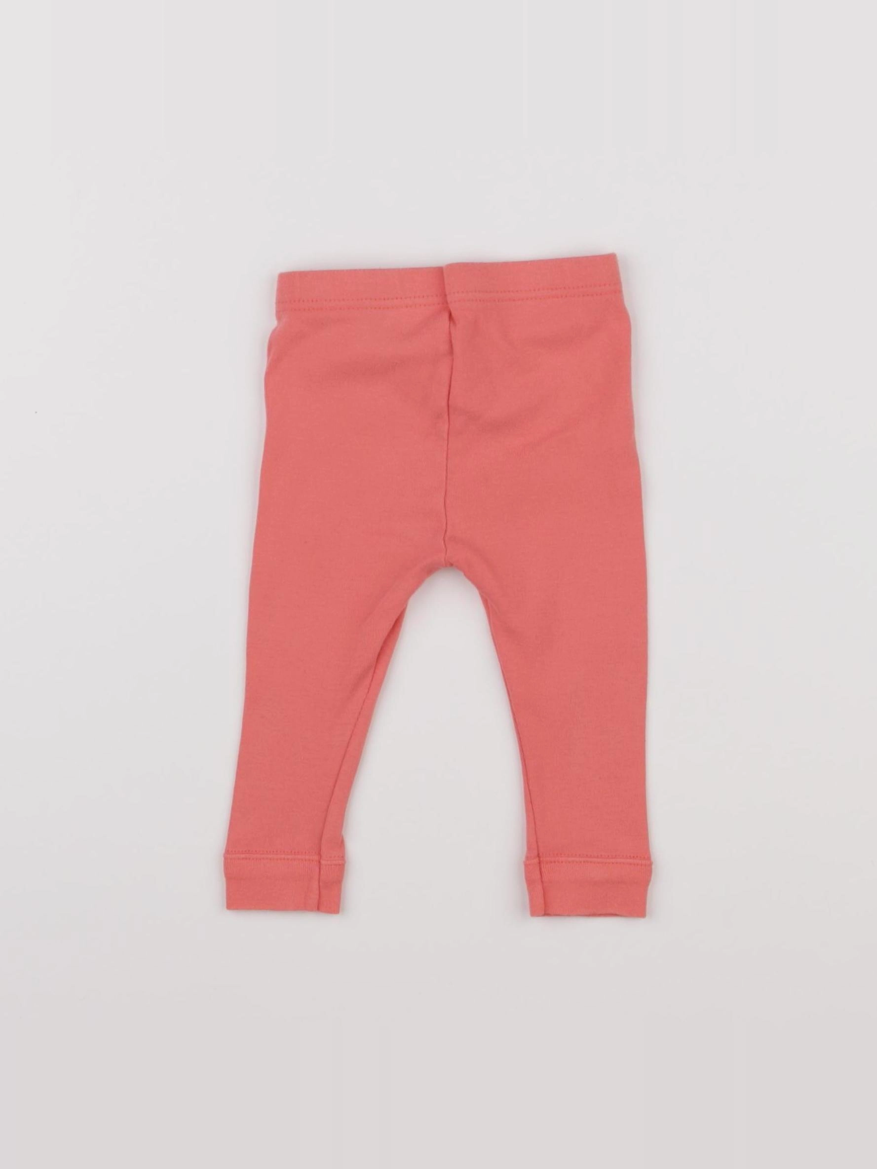 Petit Bateau - legging rose - 6 mois