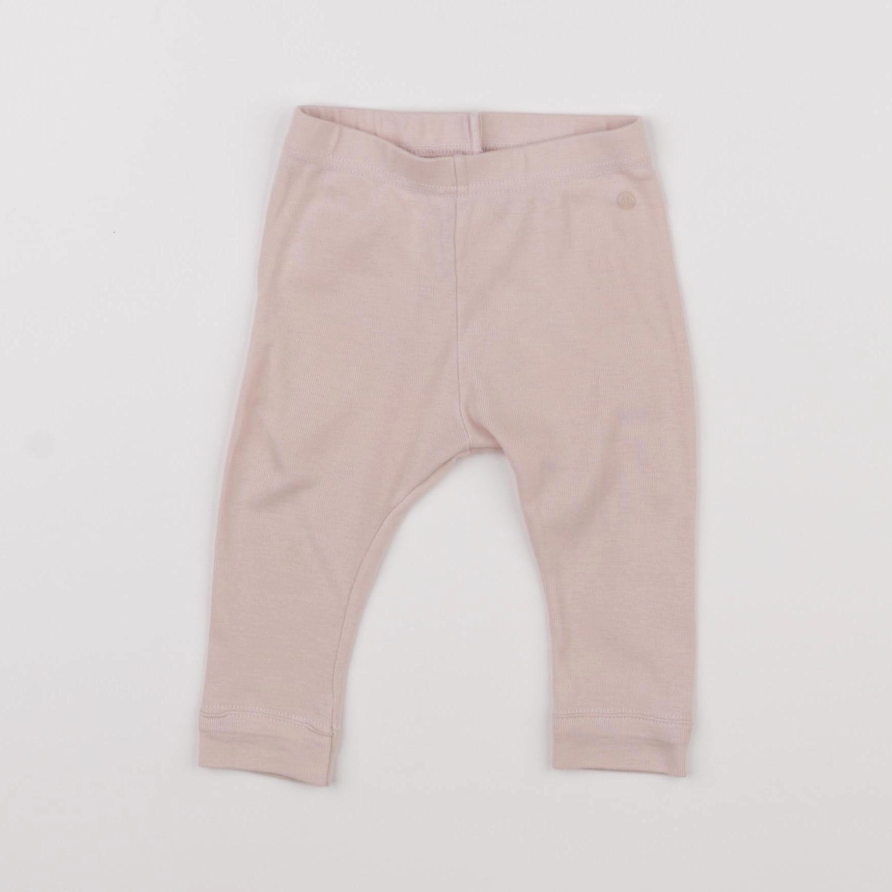 Petit Bateau - legging rose - 6 mois