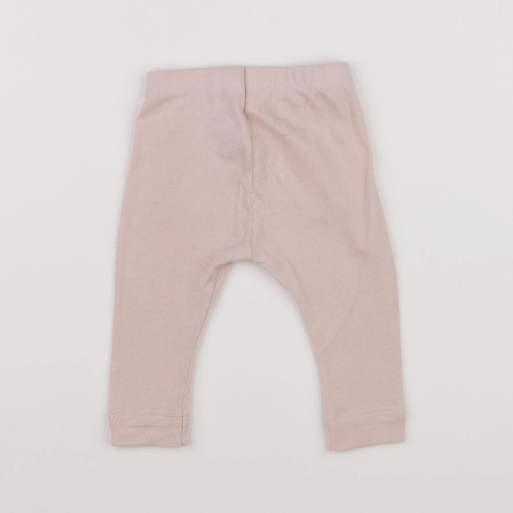 Petit Bateau - legging rose - 6 mois