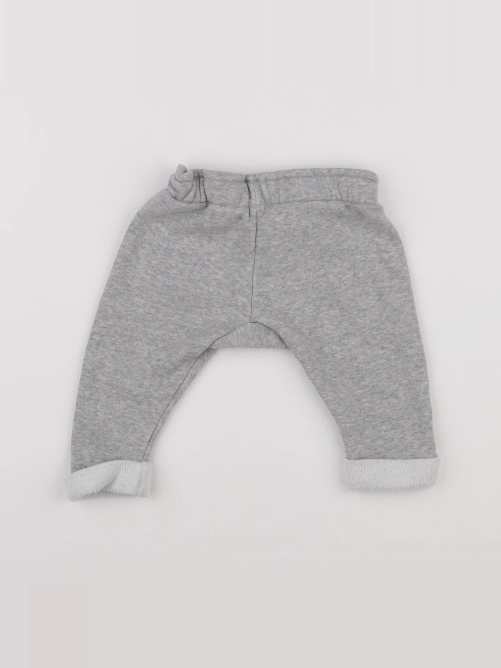 Petit Bateau - sarouel gris - 6 mois