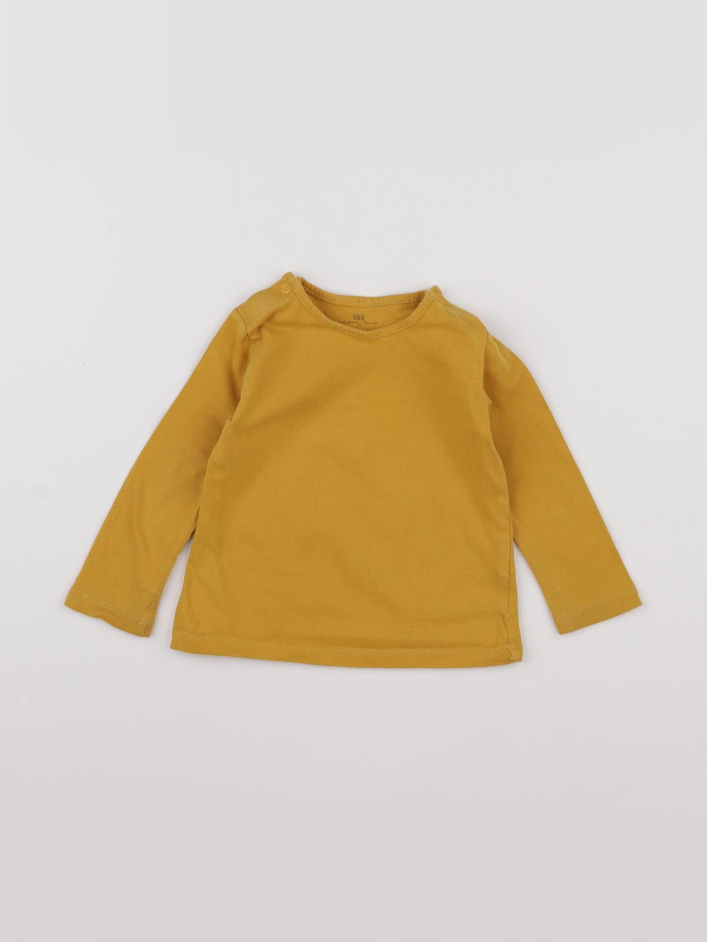 La Redoute - tee-shirt jaune - 12 mois