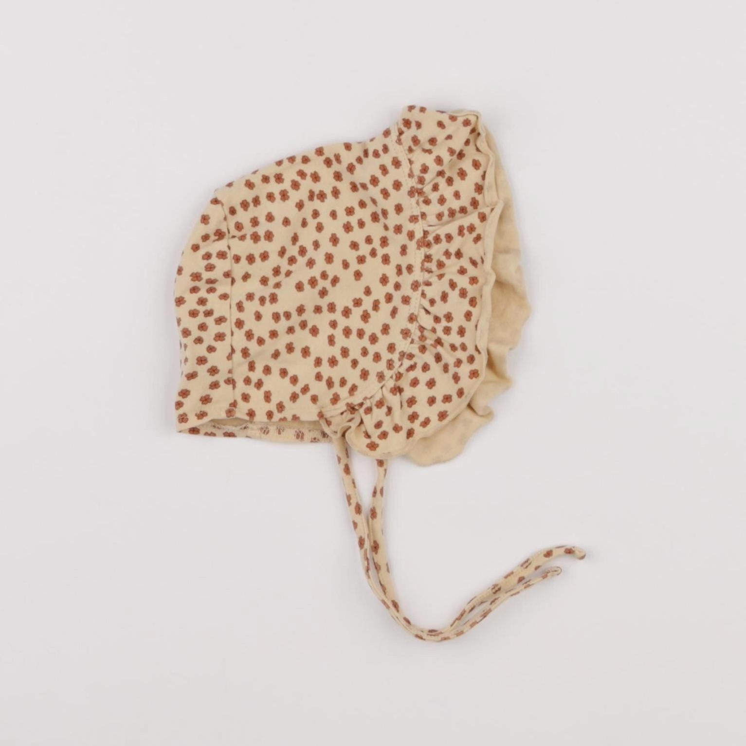 Konges slojd - bonnet beige - 0/3 mois