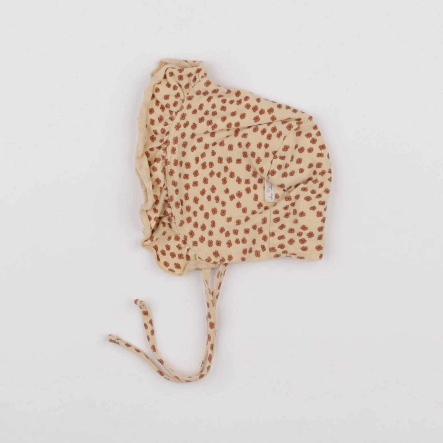 Konges slojd - bonnet beige - 0/3 mois