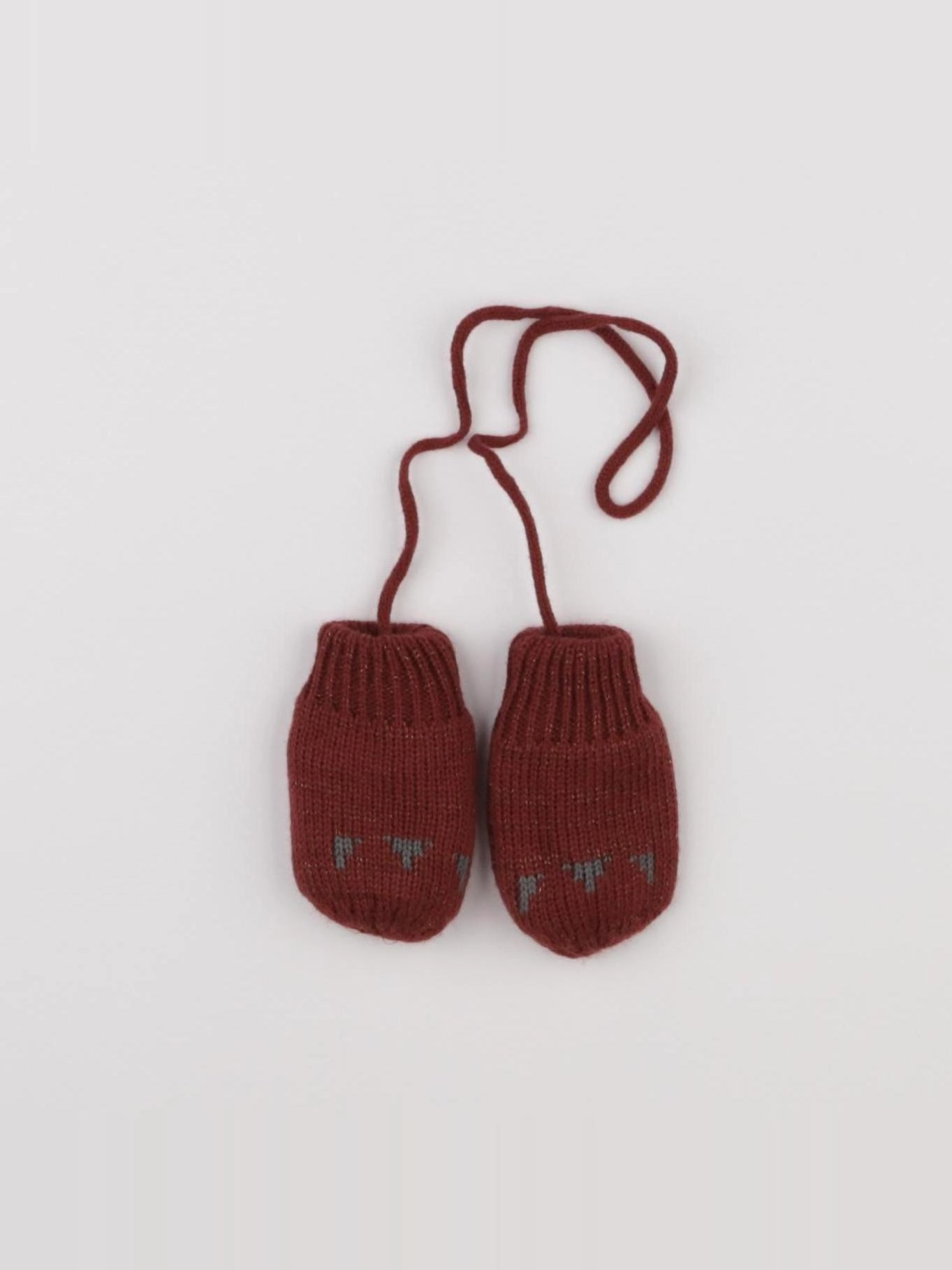 Tape à l'oeil - moufles rouge - 3/9 mois