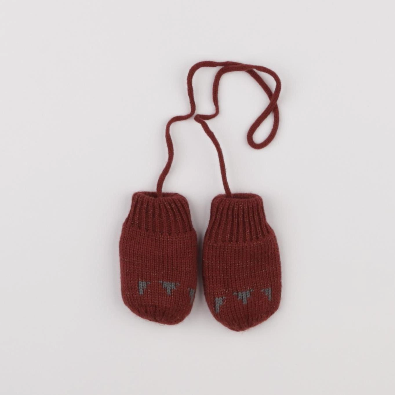 Tape à l'oeil - moufles rouge - 3/9 mois