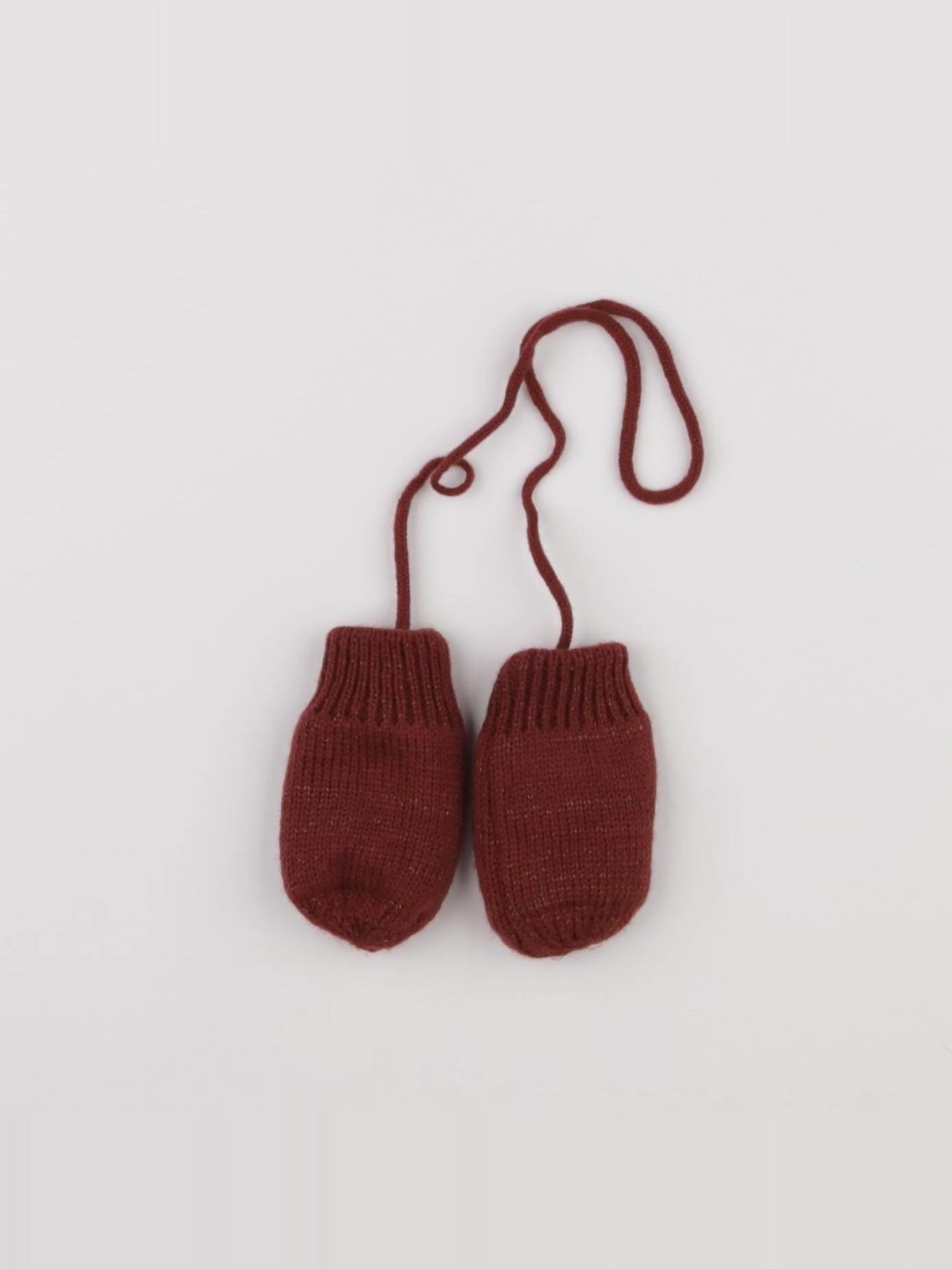Tape à l'oeil - moufles rouge - 3/9 mois