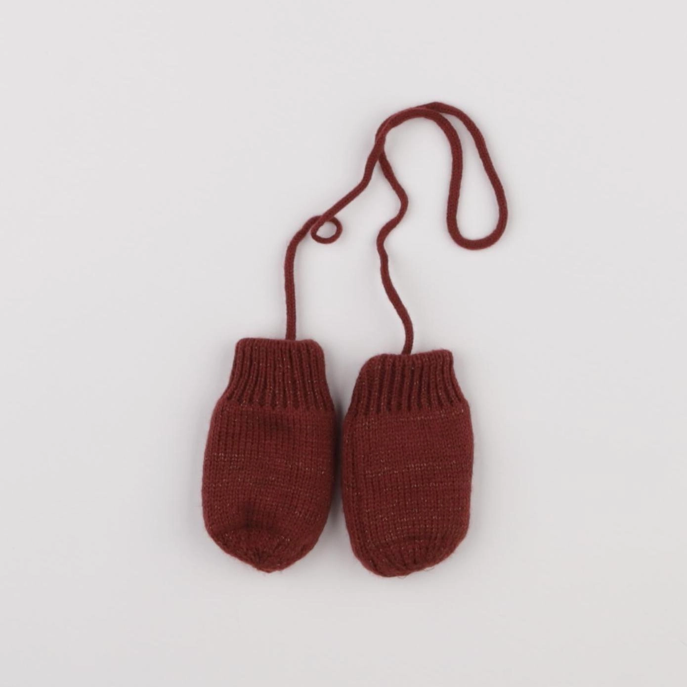 Tape à l'oeil - moufles rouge - 3/9 mois