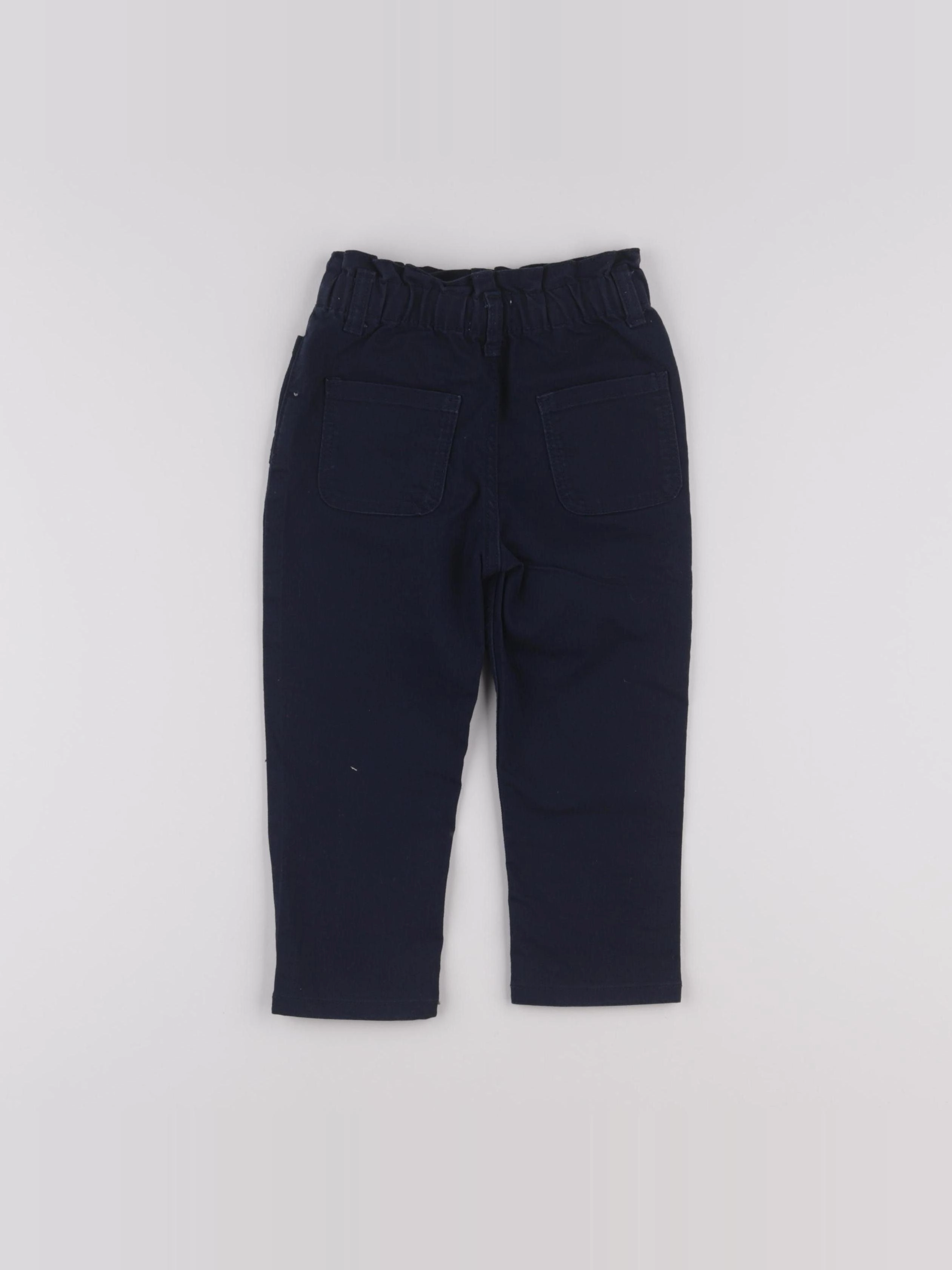 Vertbaudet - pantalon bleu - 3 ans