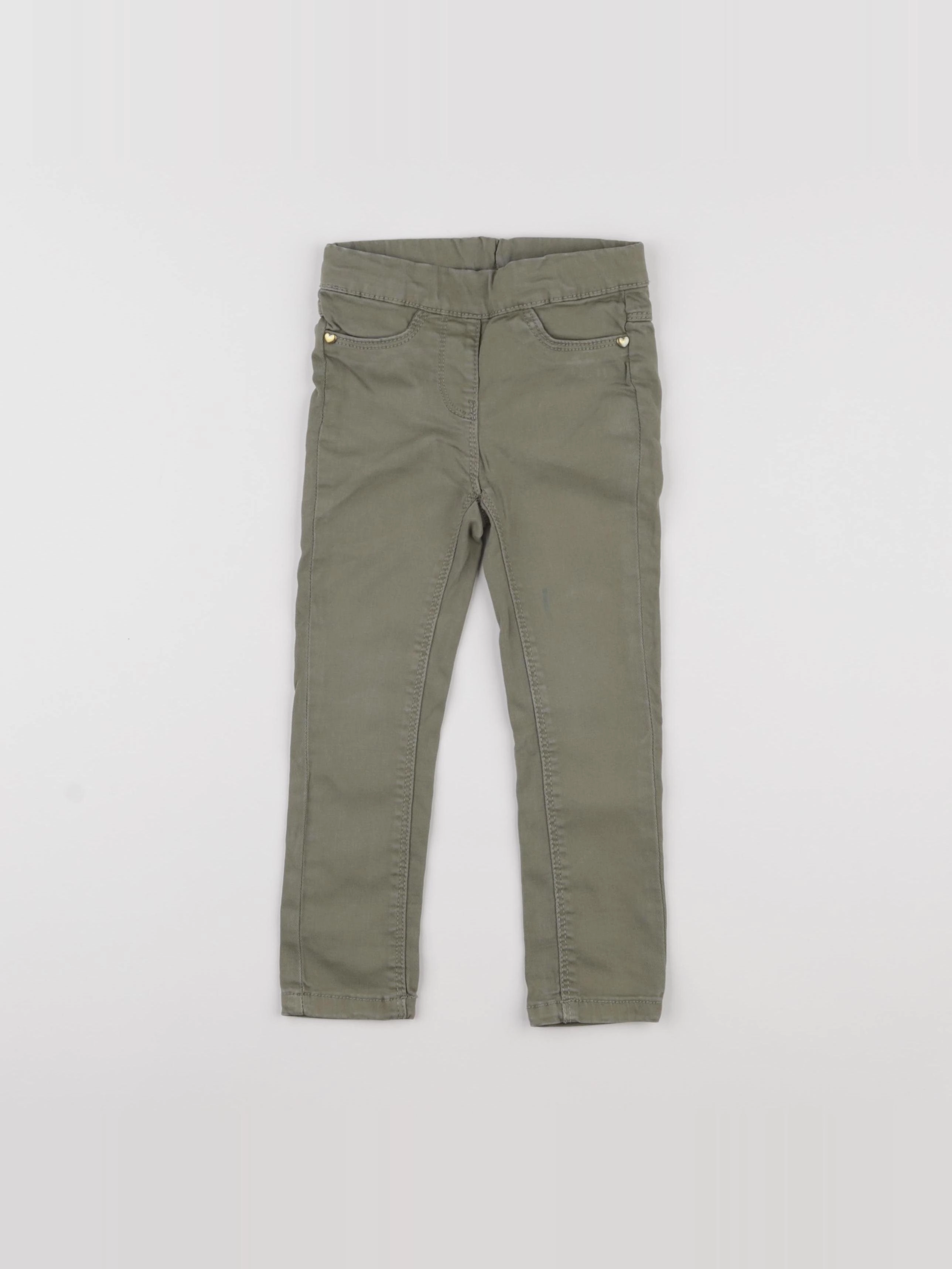Tape à l'oeil - jegging vert - 2 ans