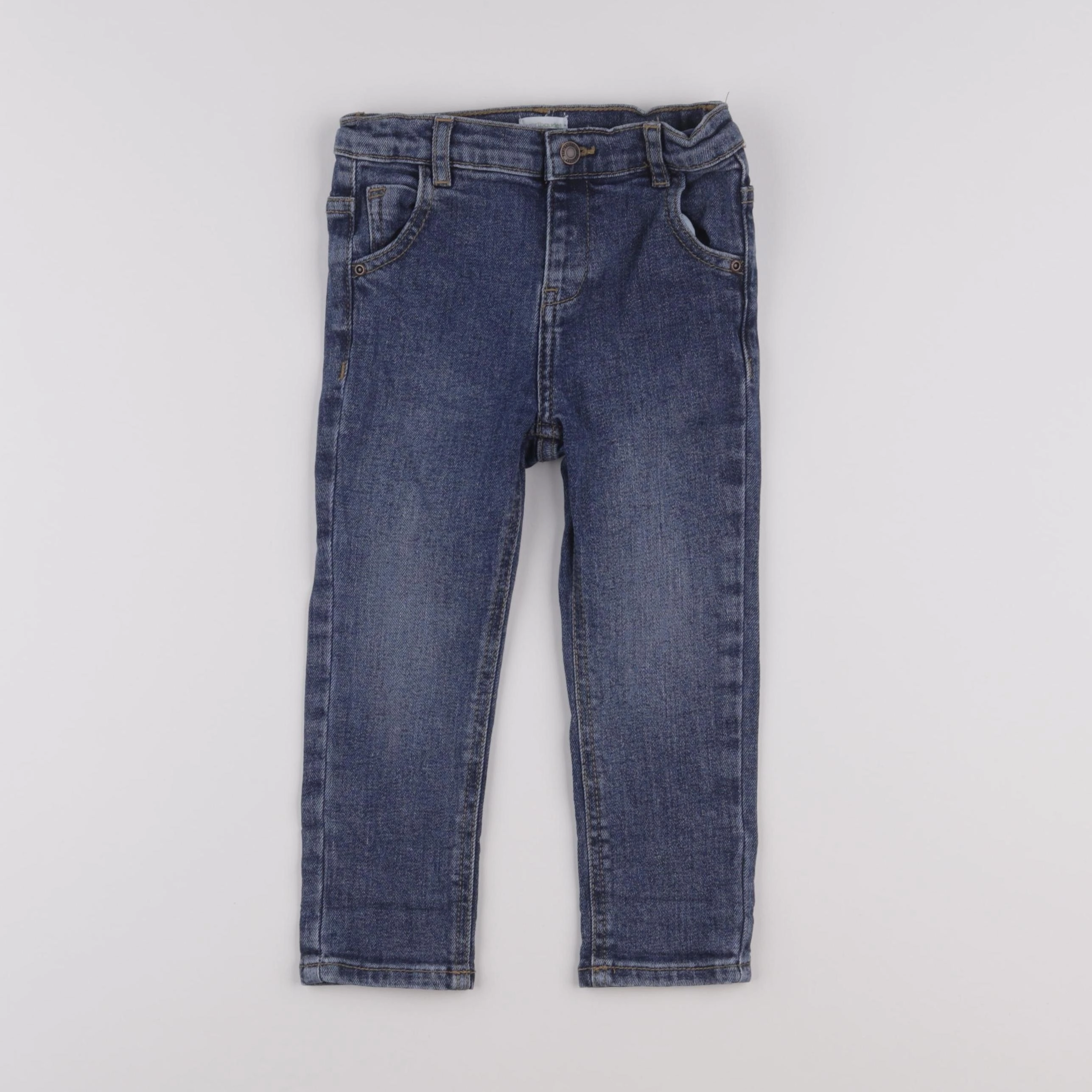 Vertbaudet - jean bleu - 2 ans