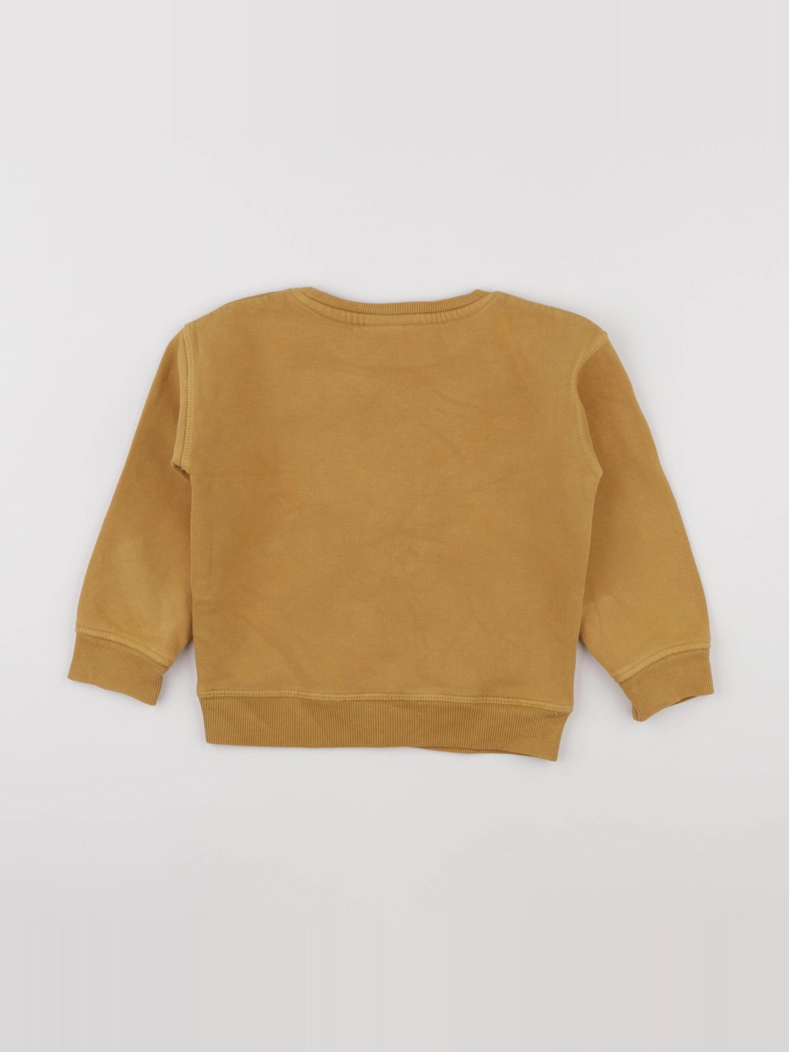 Tape à l'oeil - sweat jaune - 3 ans