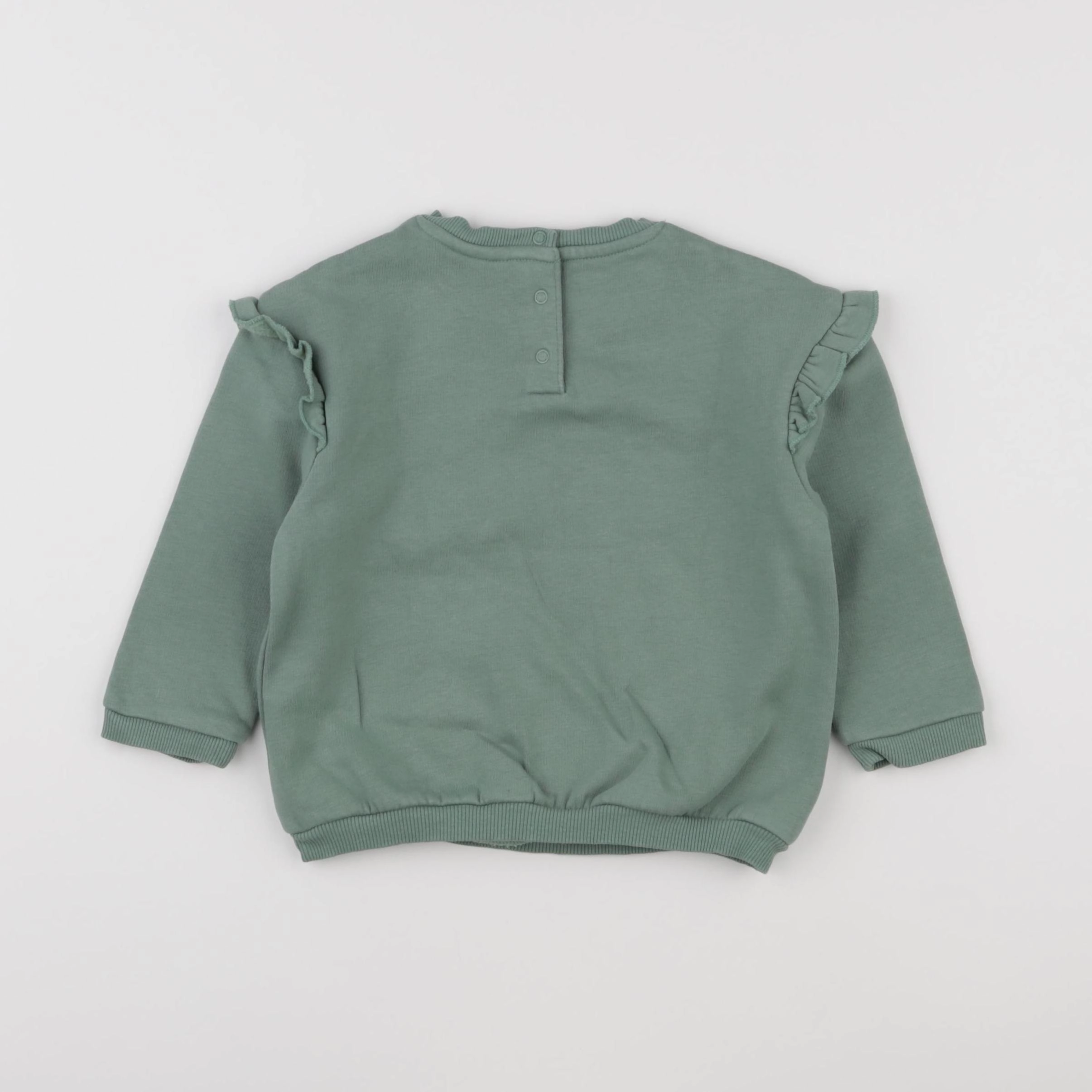 Tape à l'oeil - sweat vert - 24 mois