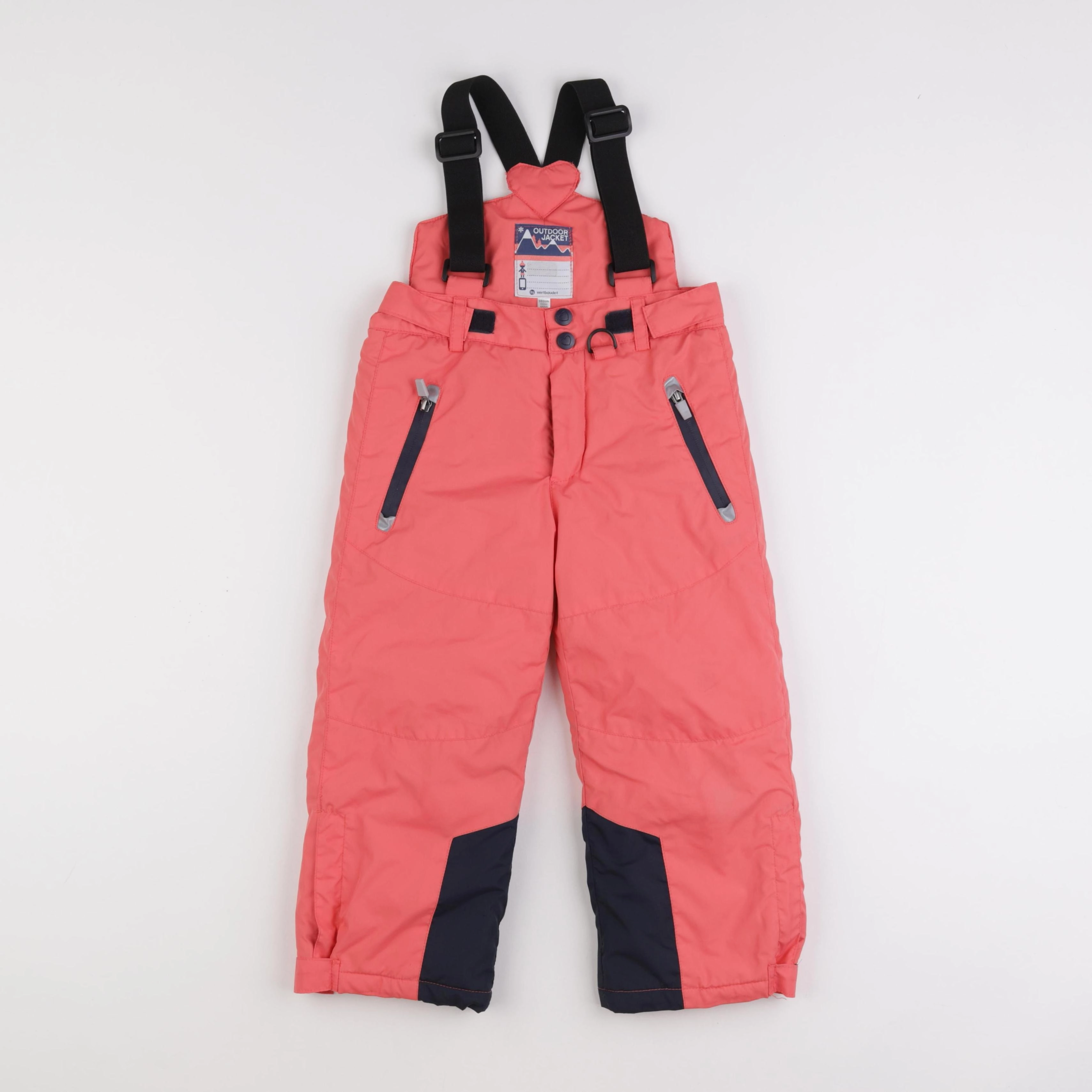 Vertbaudet - pantalon de ski rose - 4 ans