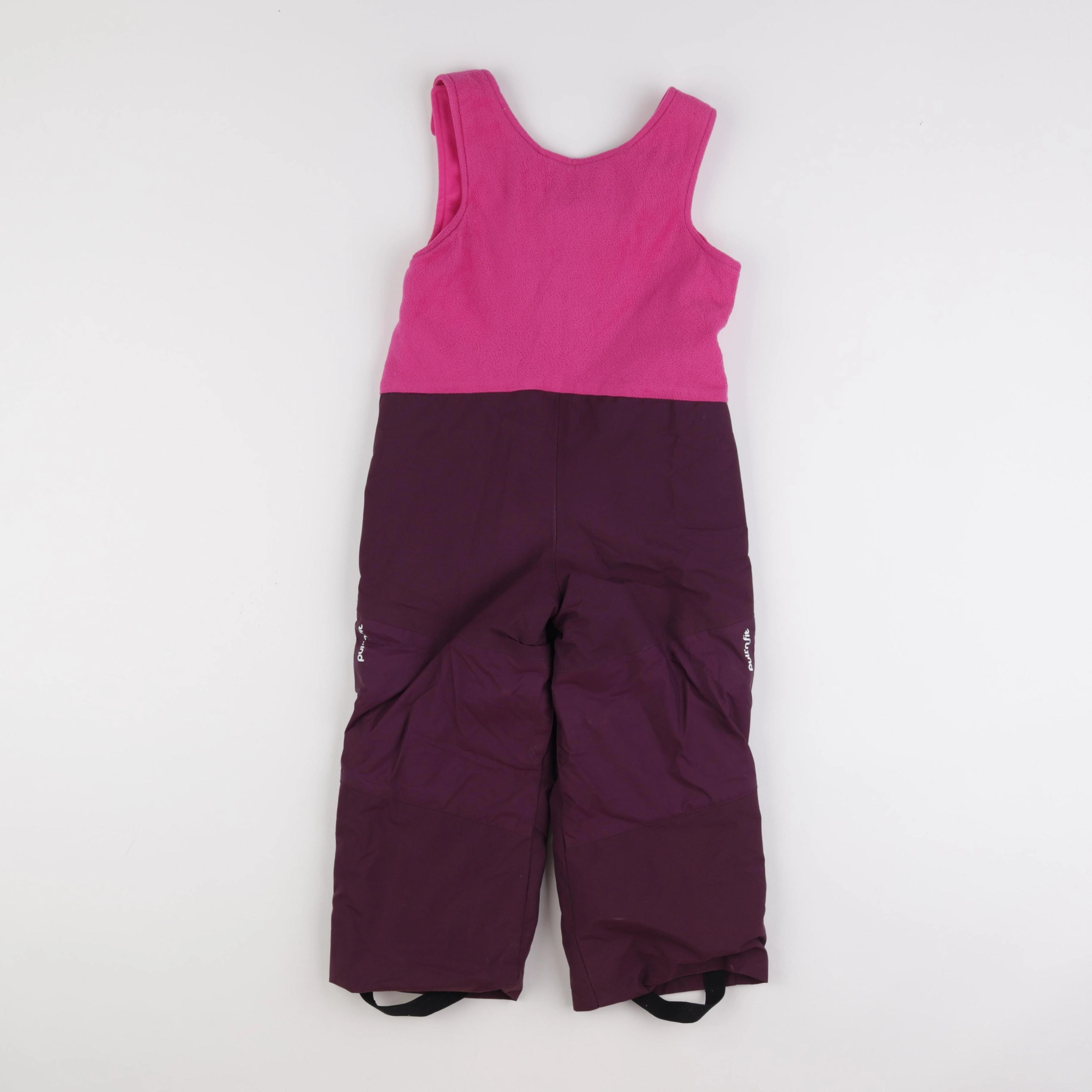 Decathlon ski - combinaison de ski rose, violet - 3/4 ans