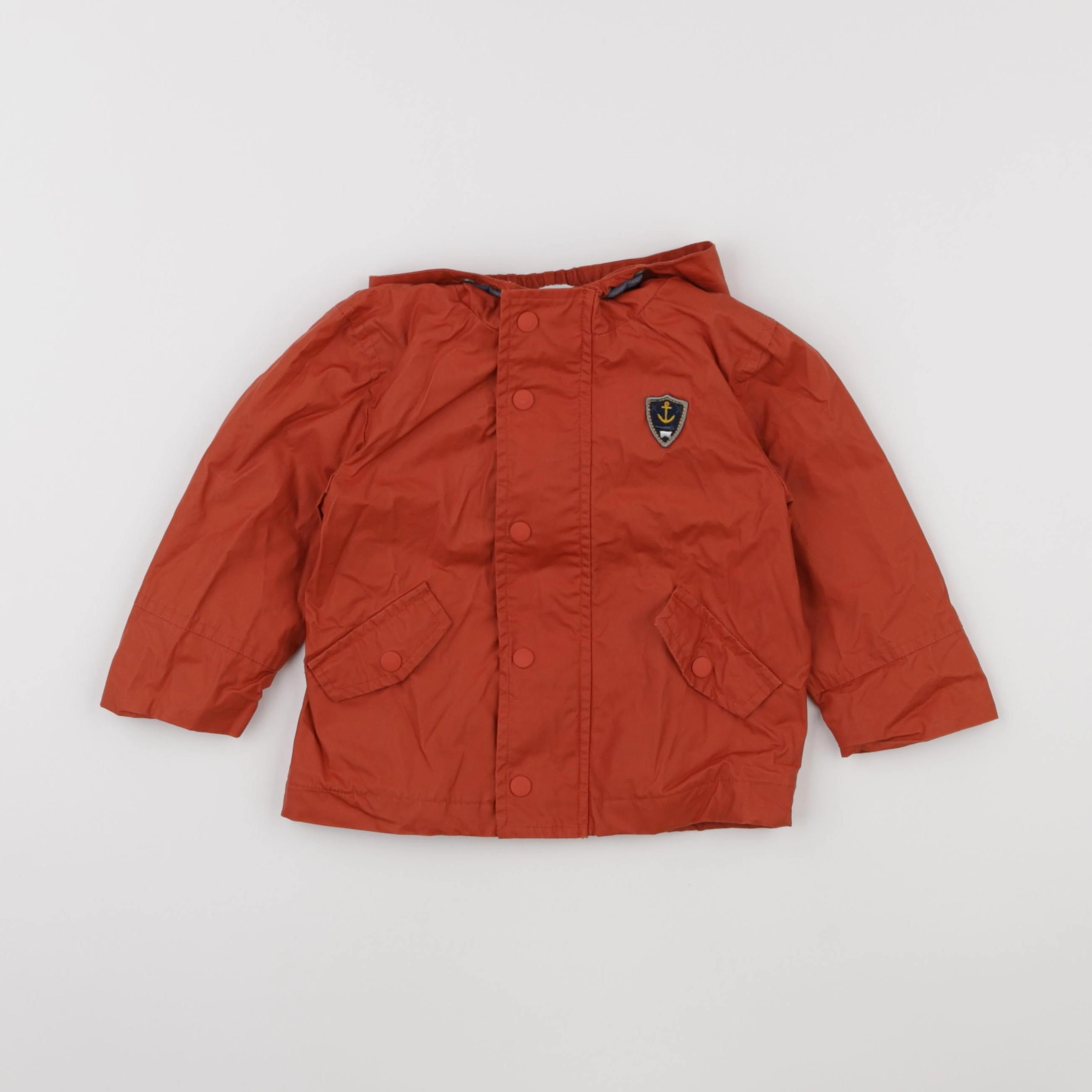 Vertbaudet - coupe-vent orange - 18 mois