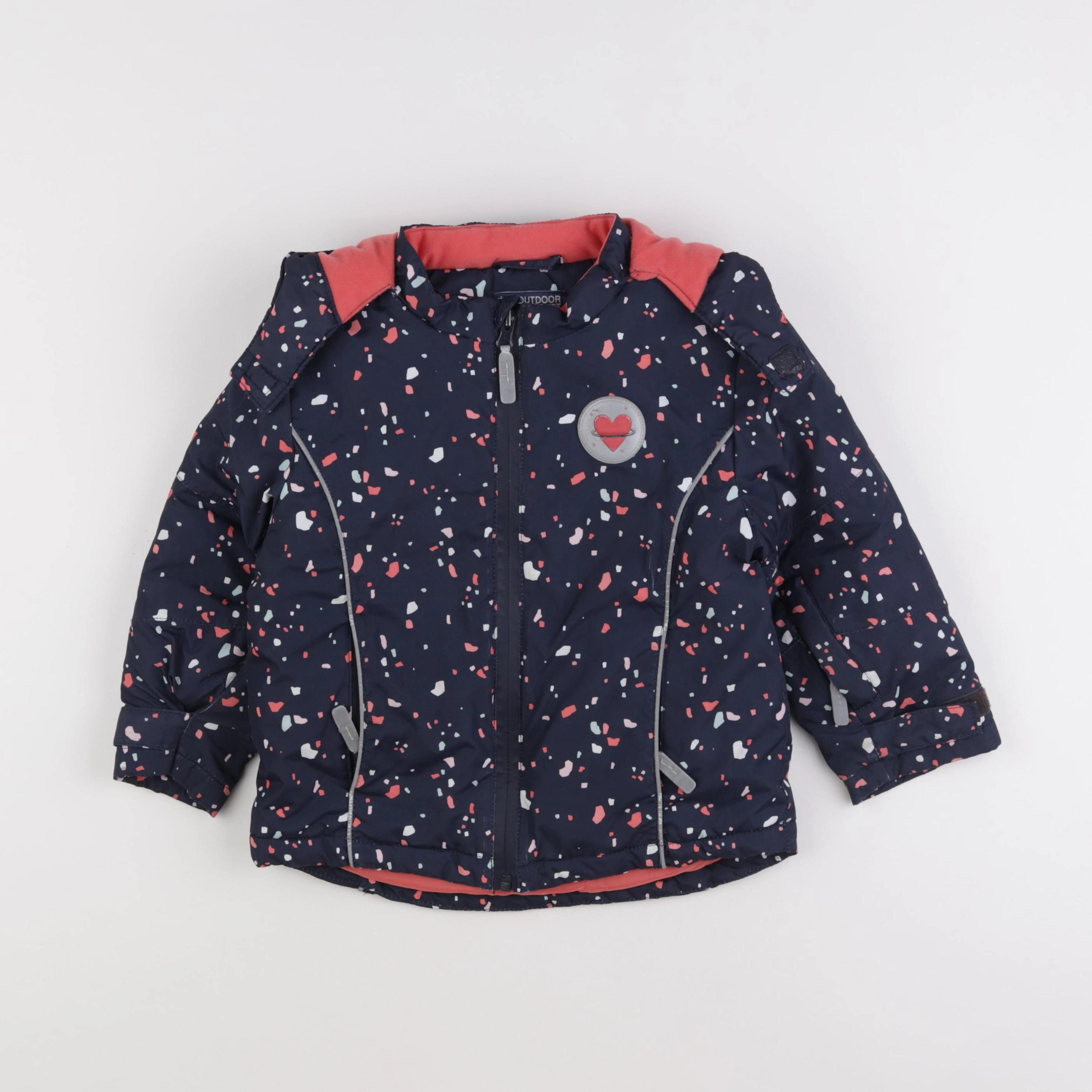 Decathlon ski - manteau de ski bleu - 4 ans