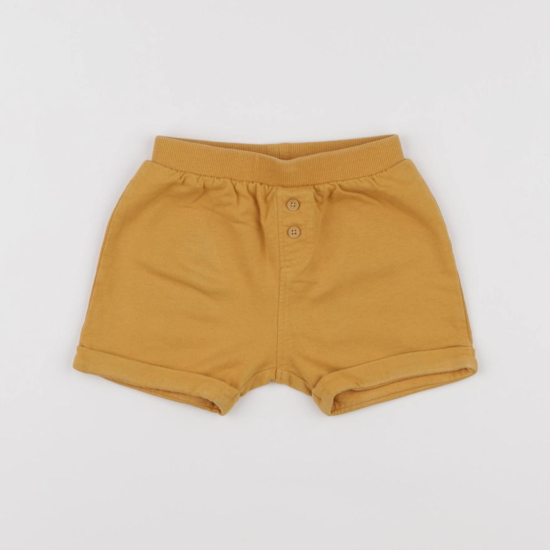 Vertbaudet - short jaune - 9 mois