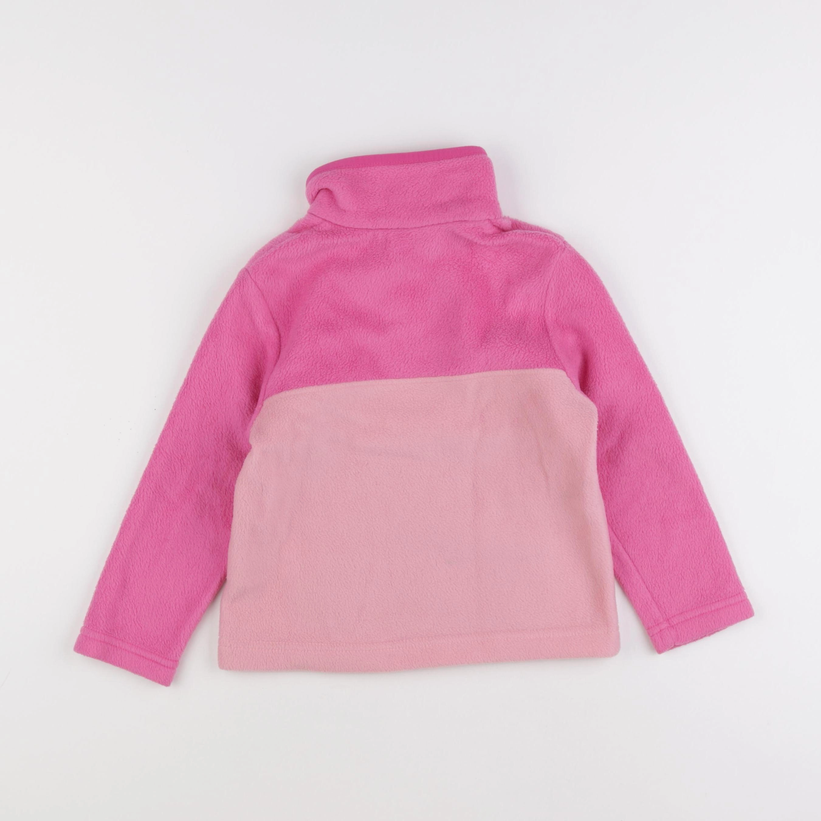 Columbia - polaire rose - 4/5 ans
