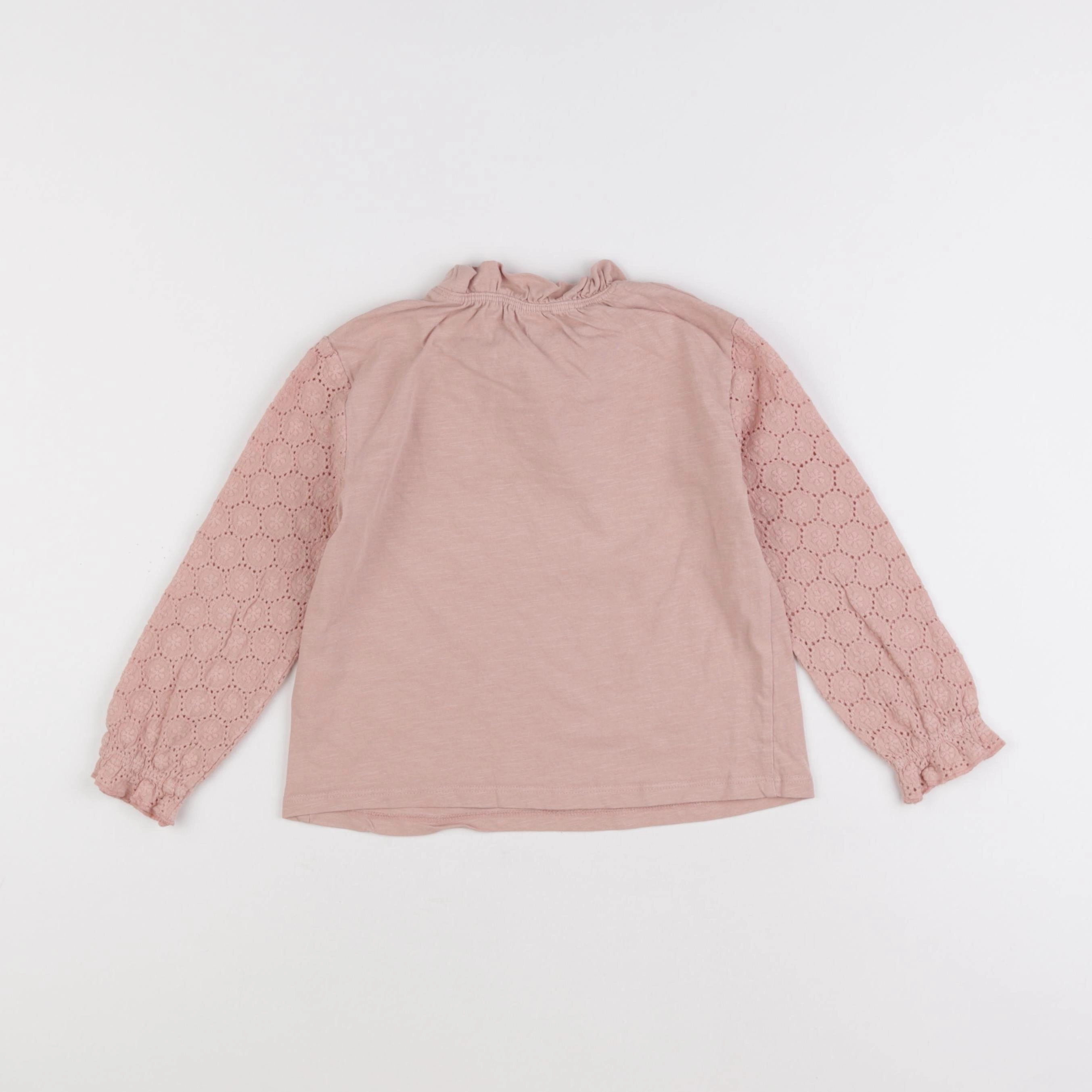 Vertbaudet - tee-shirt rose - 5 ans