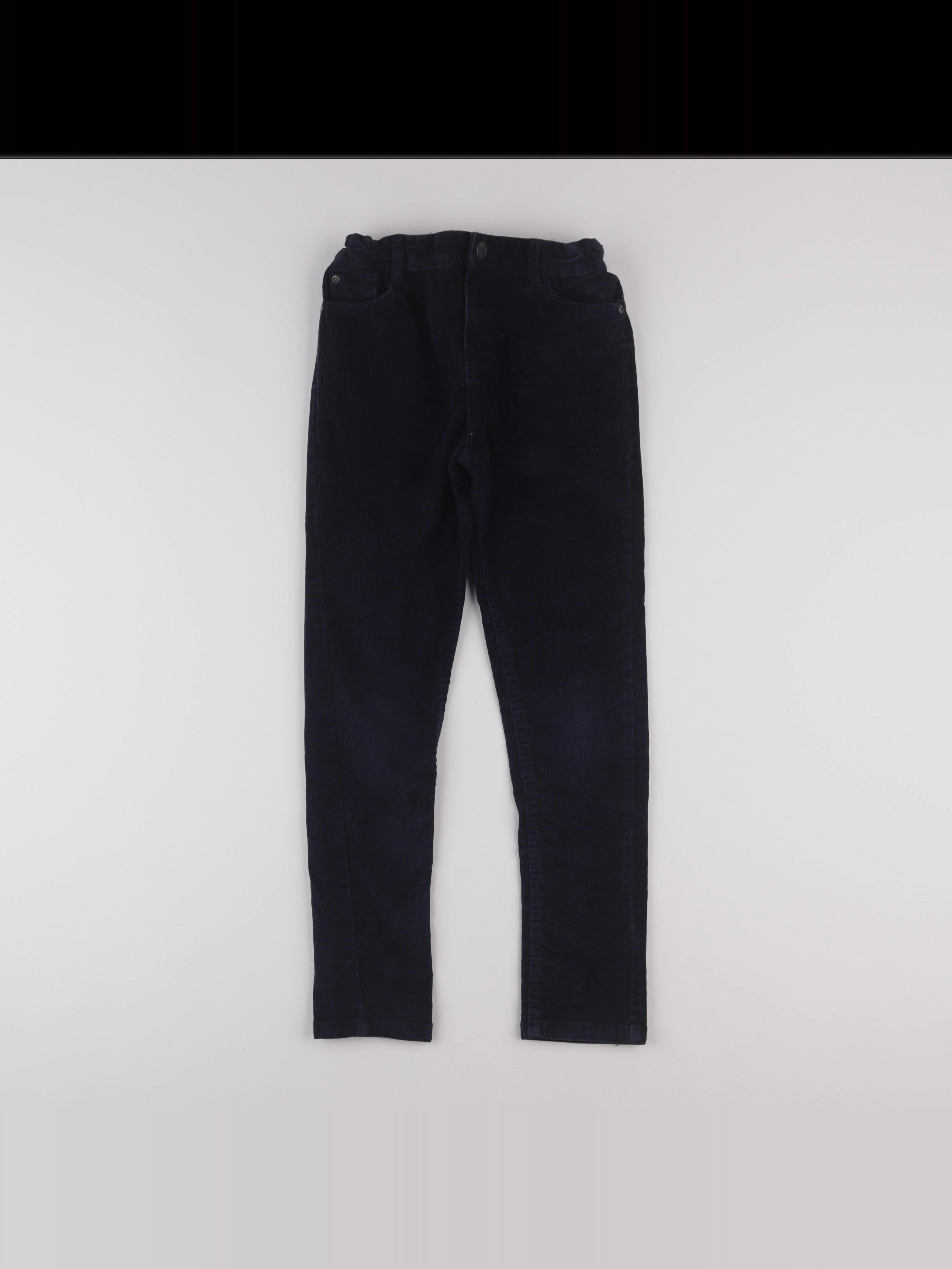 Vertbaudet - pantalon bleu - 9 ans