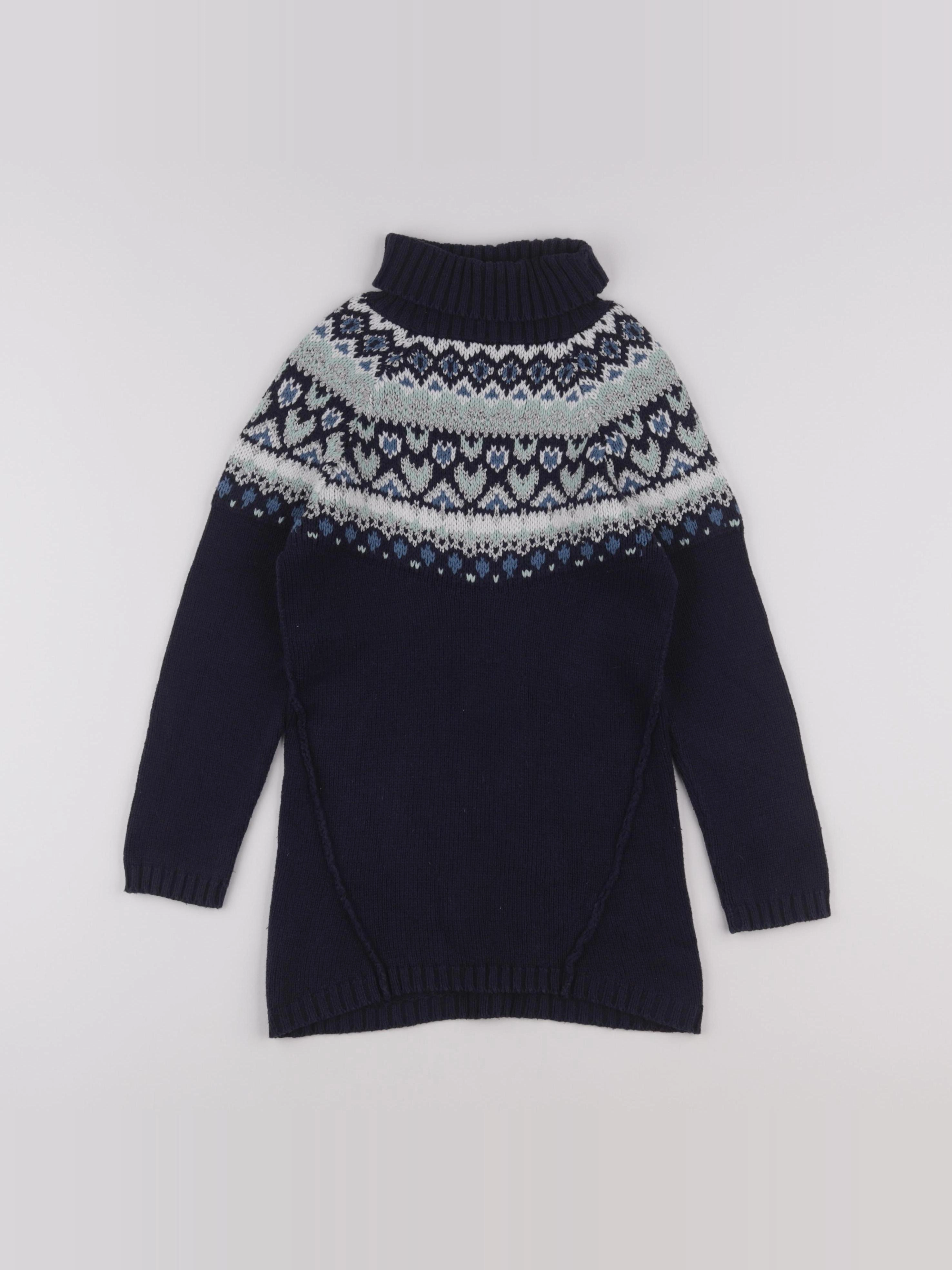 Vertbaudet - robe bleu - 6 ans