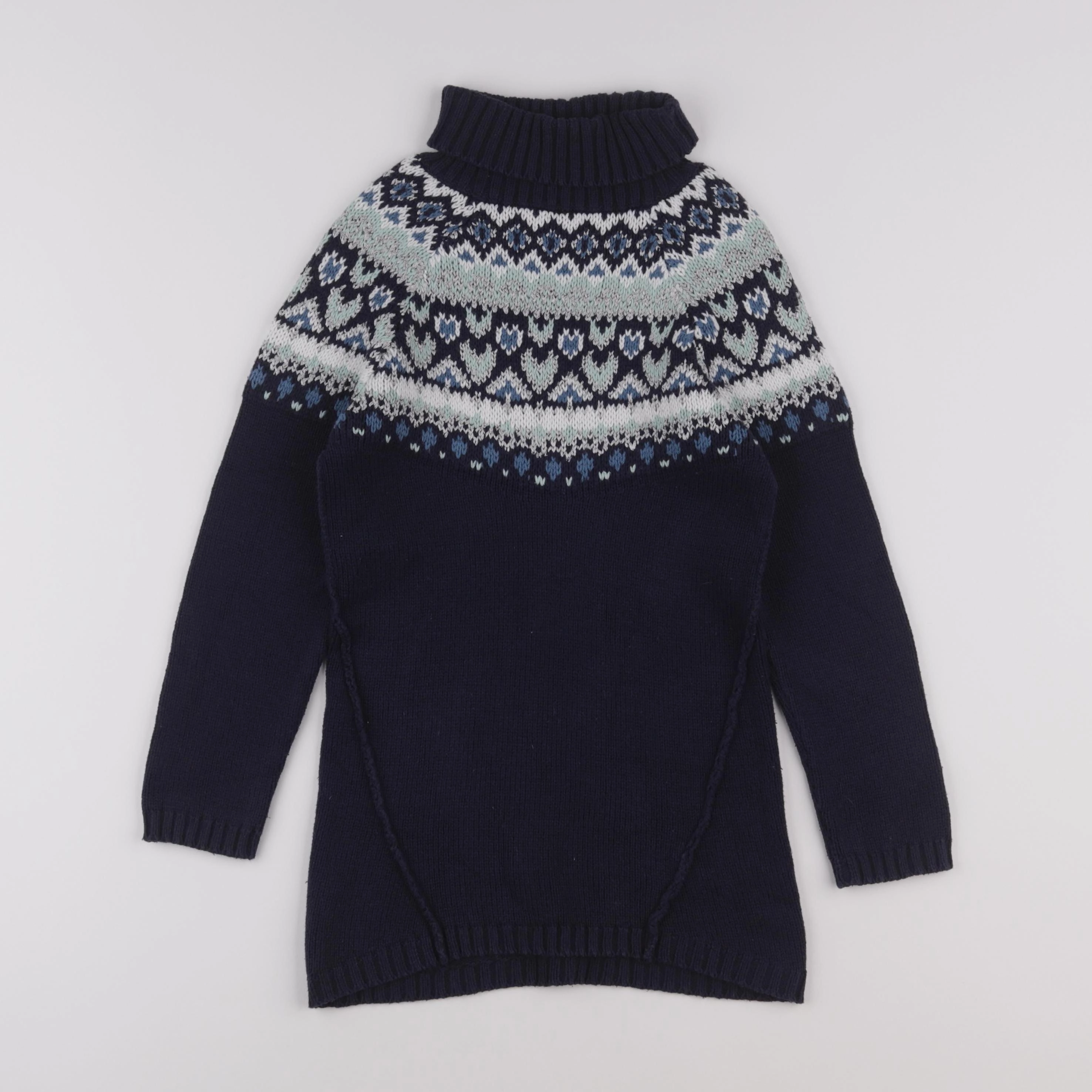 Vertbaudet - robe bleu - 6 ans