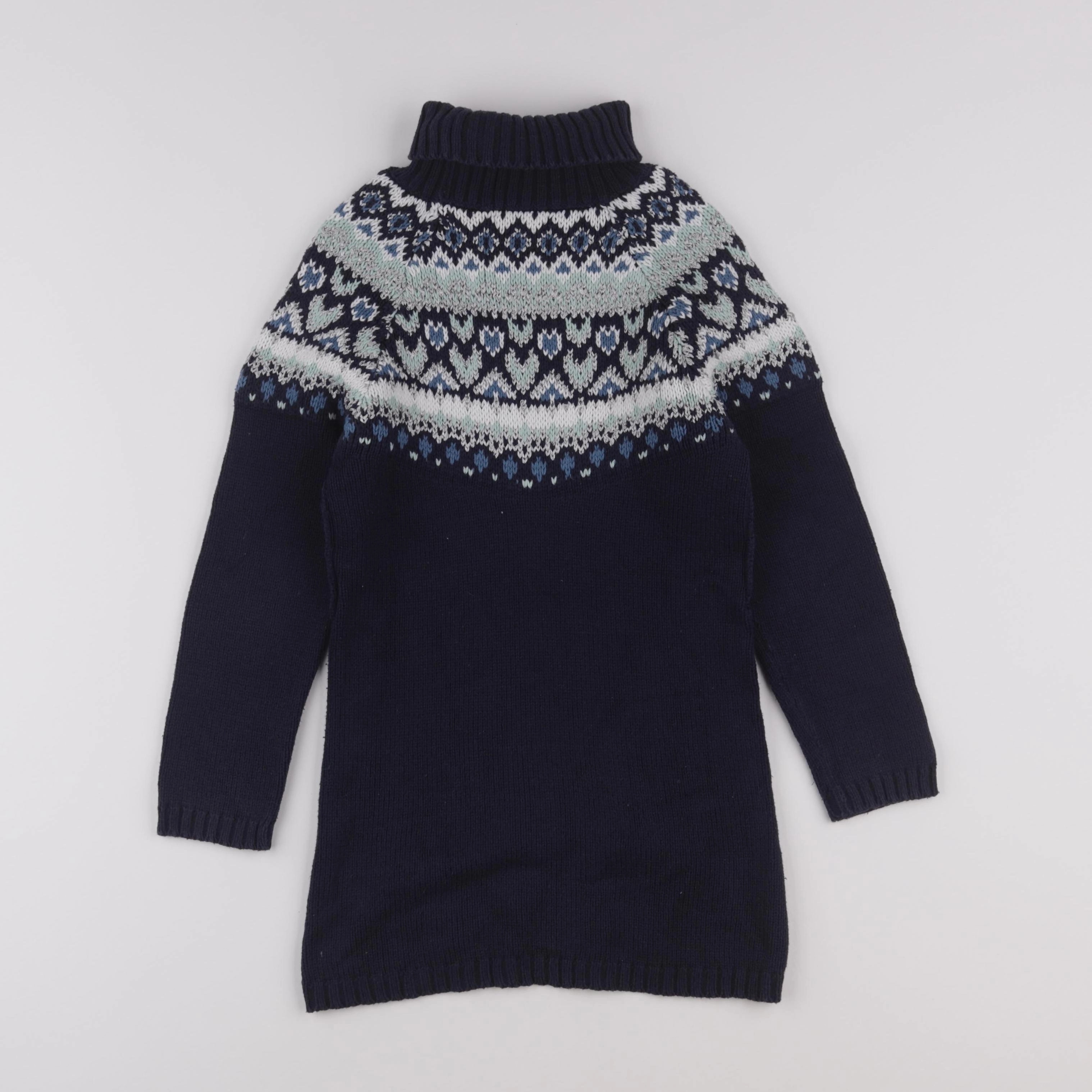 Vertbaudet - robe bleu - 6 ans