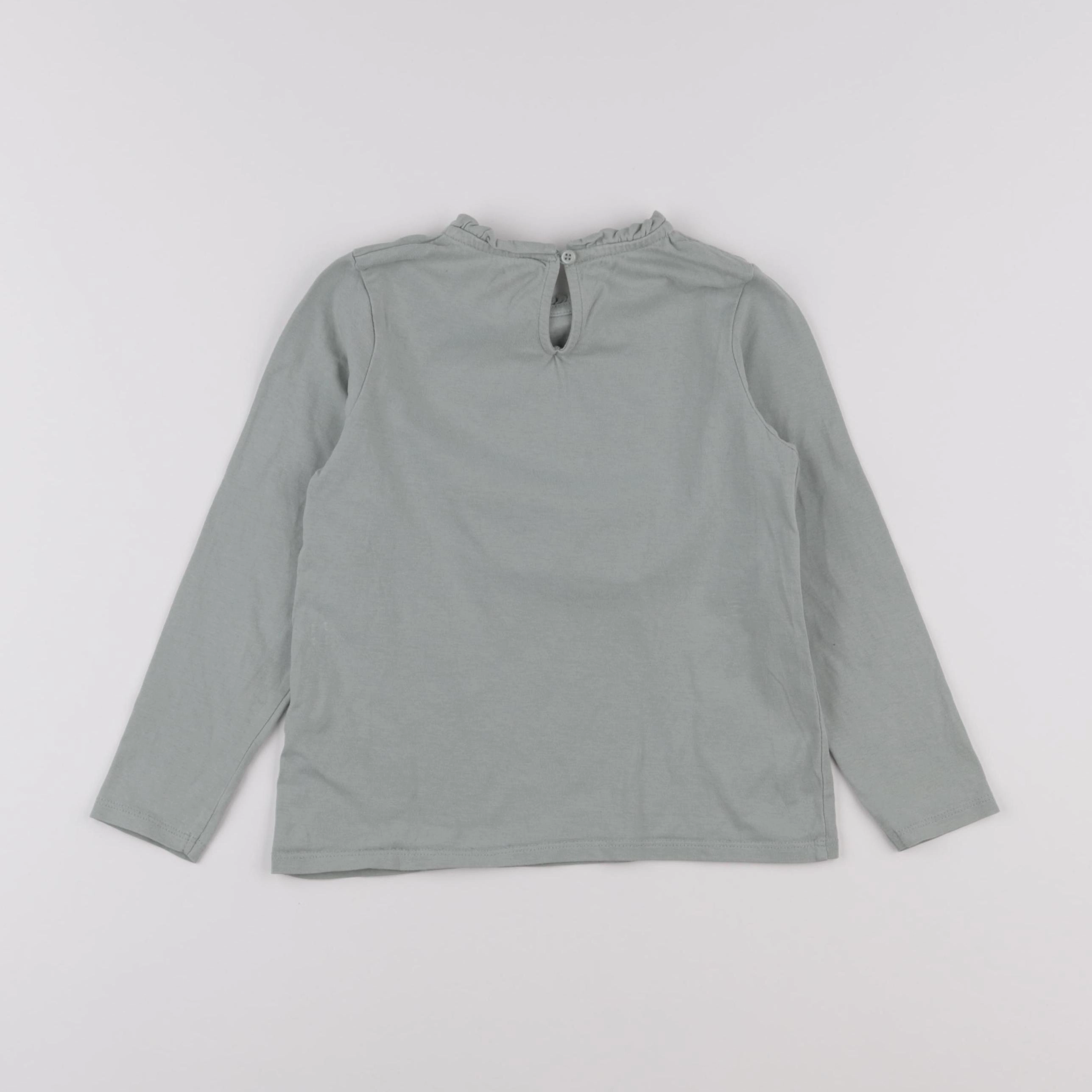 Vertbaudet - tee-shirt vert - 6 ans