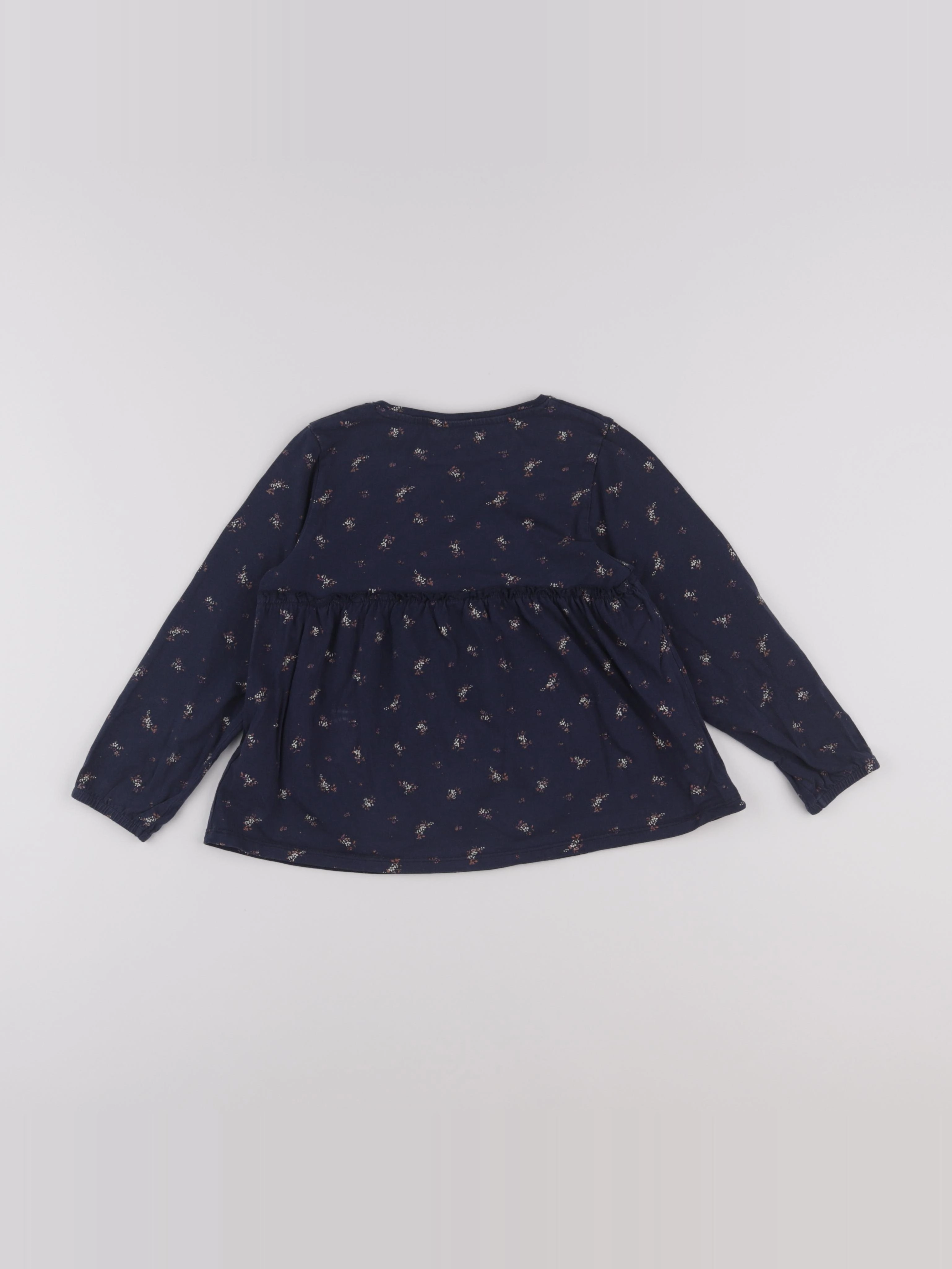 Vertbaudet - tee-shirt bleu - 6 ans