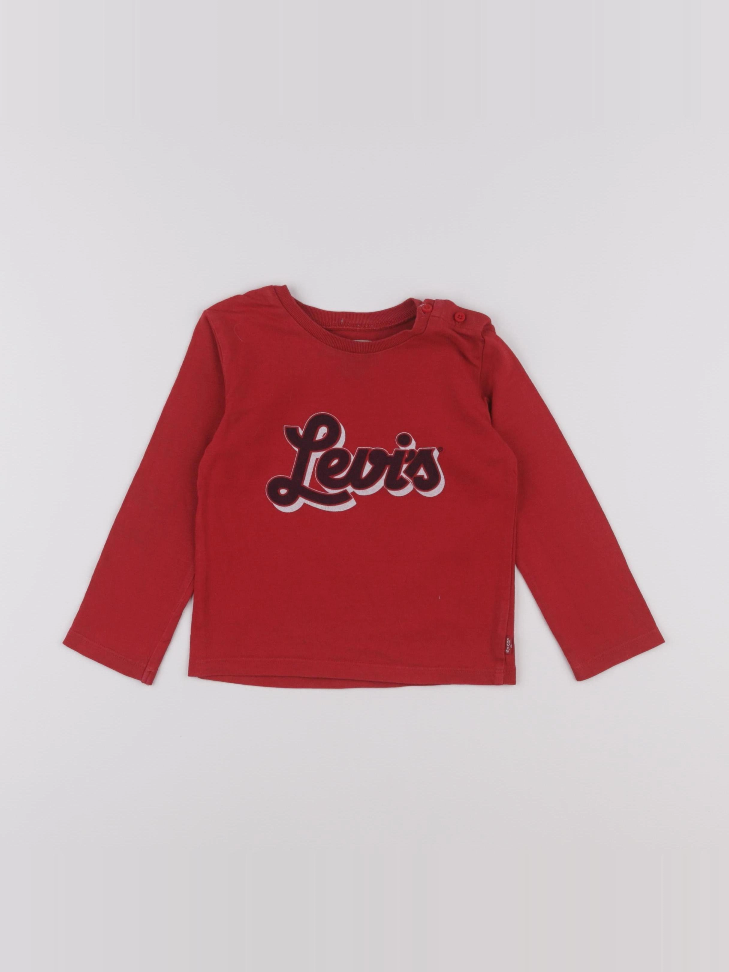 Levi's - tee-shirt rouge - 24 mois