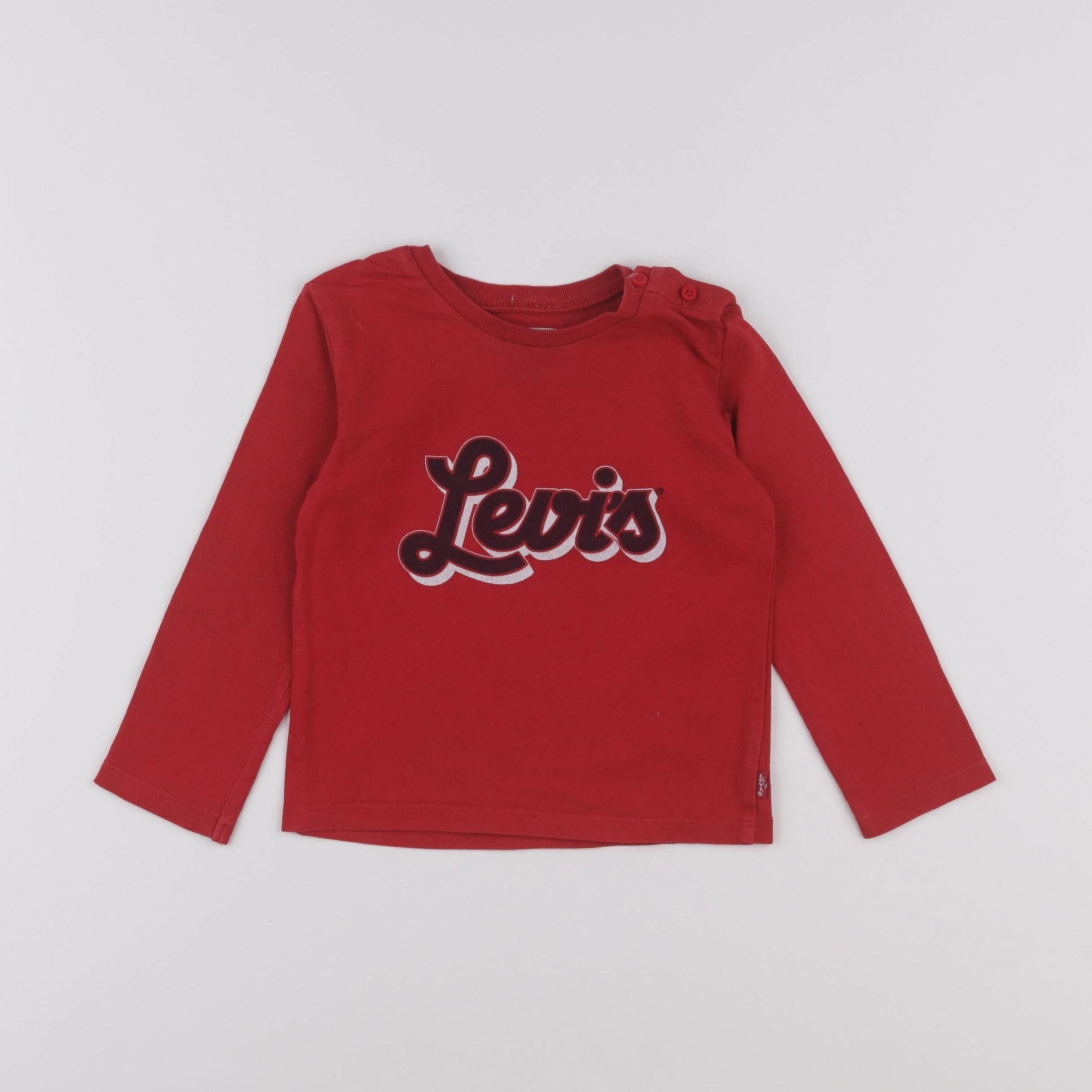 Levi's - tee-shirt rouge - 24 mois