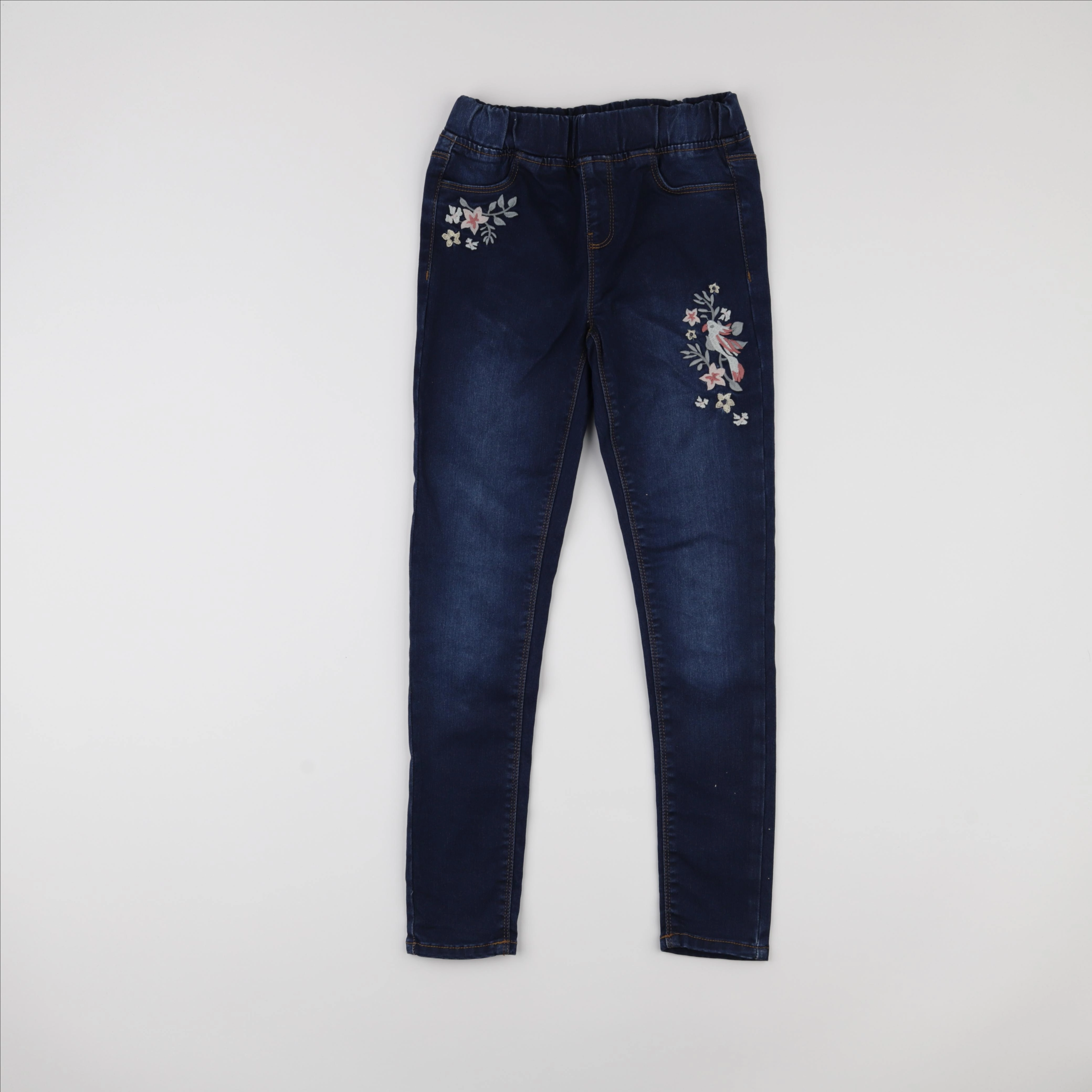 Vertbaudet - jegging bleu - 10 ans