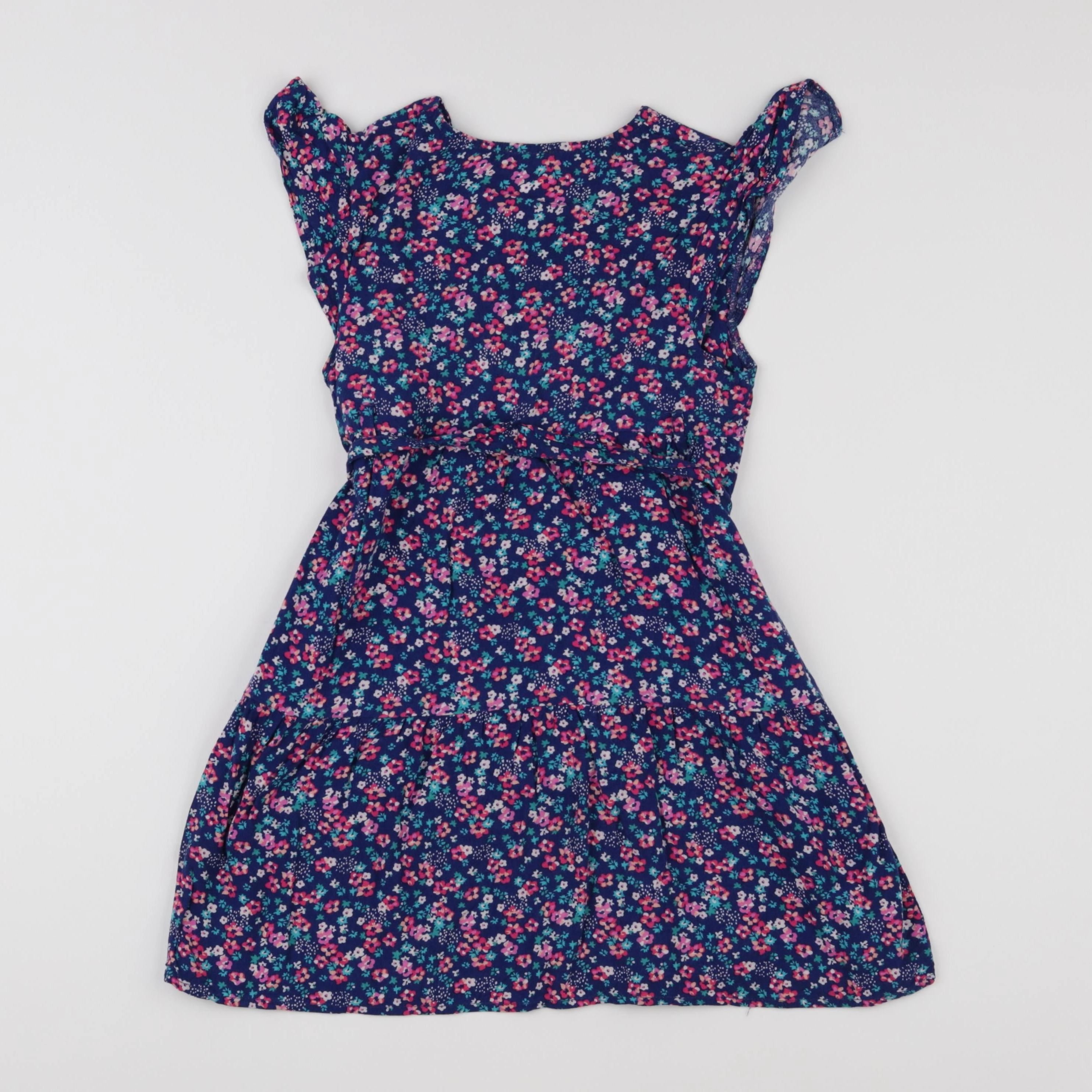 Vertbaudet - robe multicolore - 8 ans