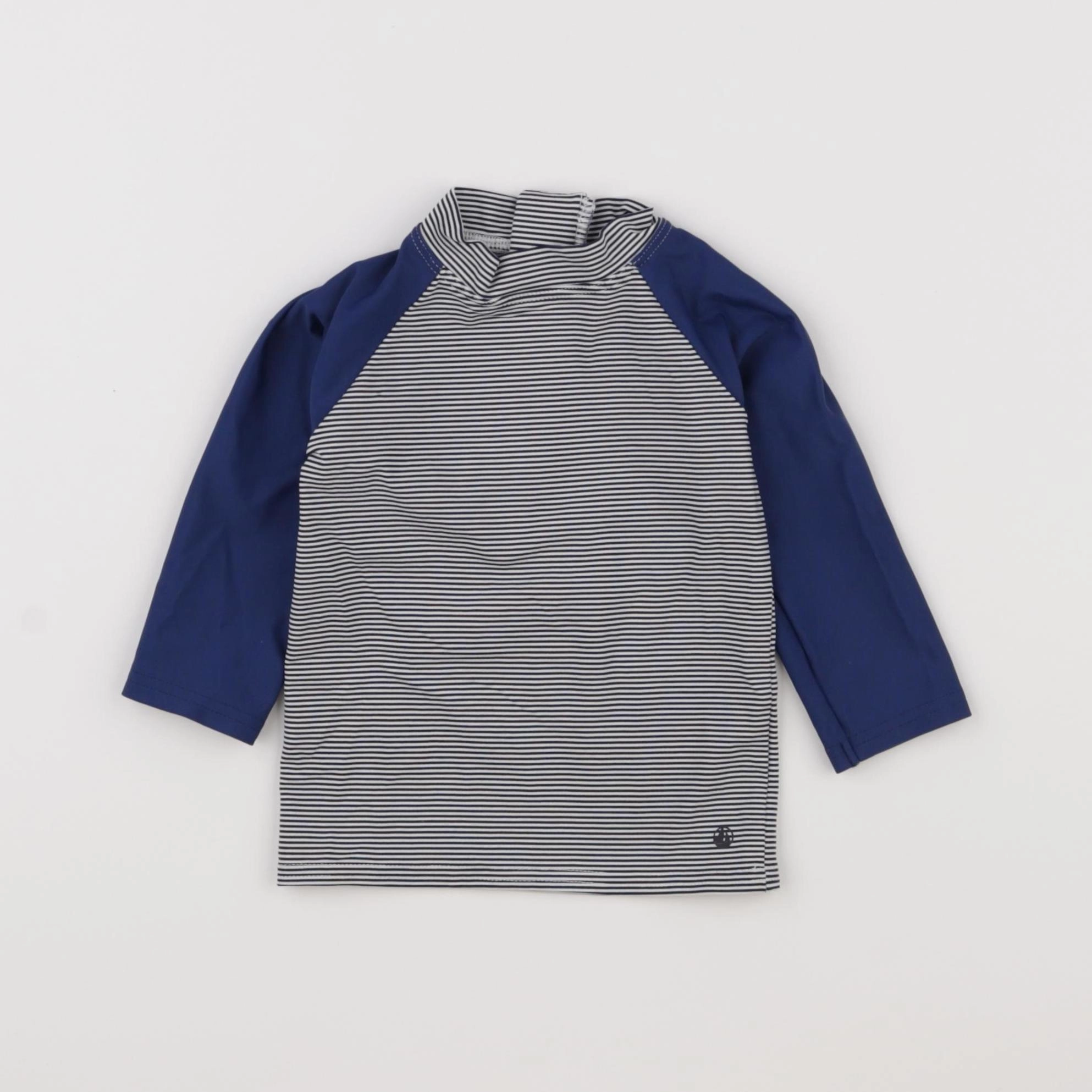 Petit Bateau - tee-shirt de bain bleu - 18 mois