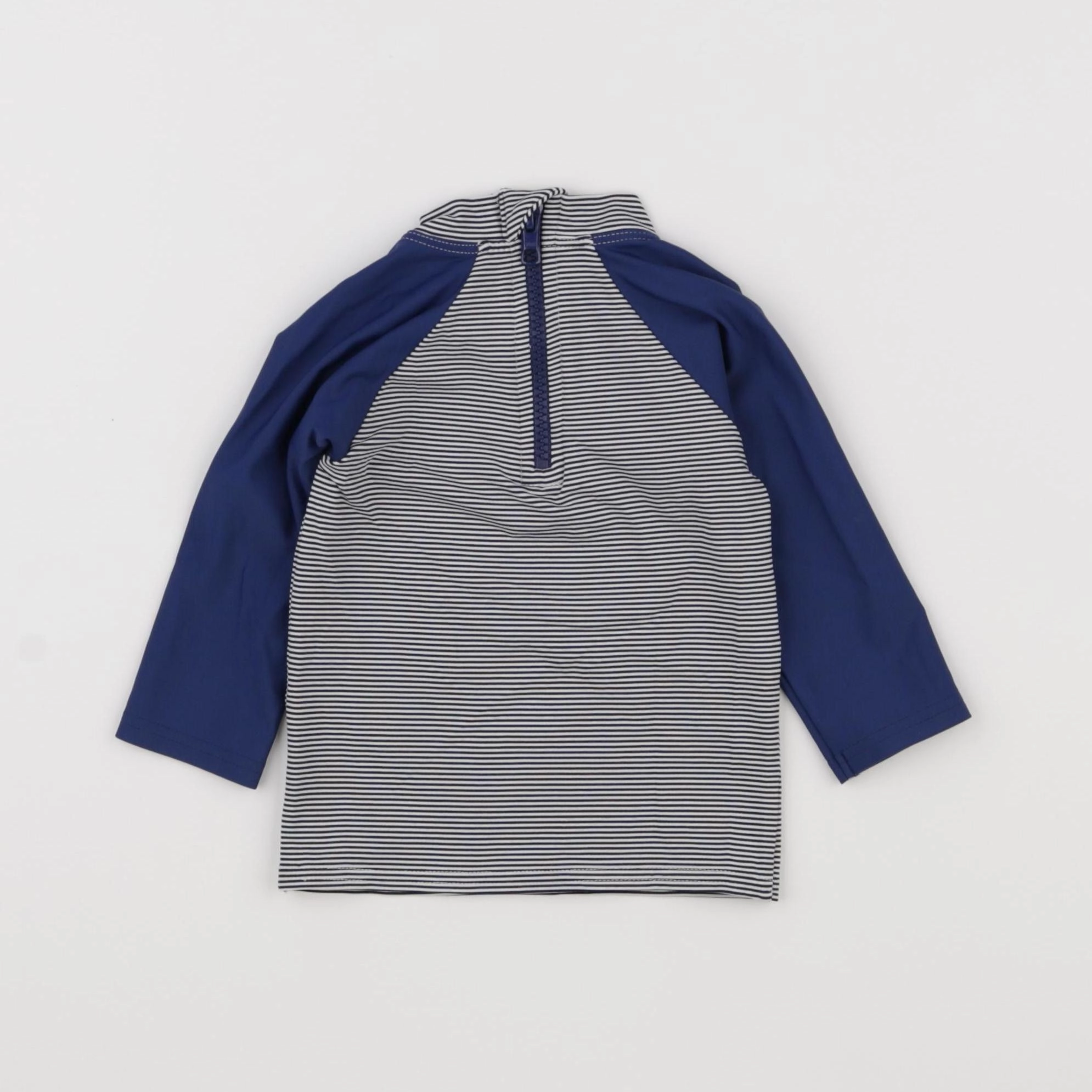 Petit Bateau - tee-shirt de bain bleu - 18 mois