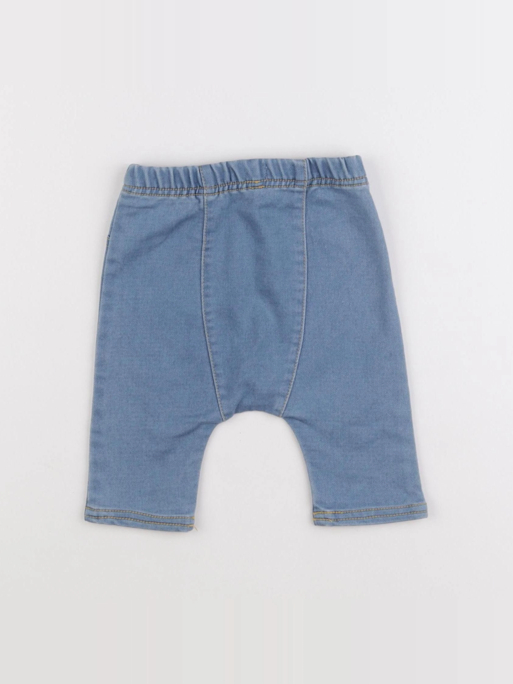 La Redoute - pantalon bleu - 6 mois