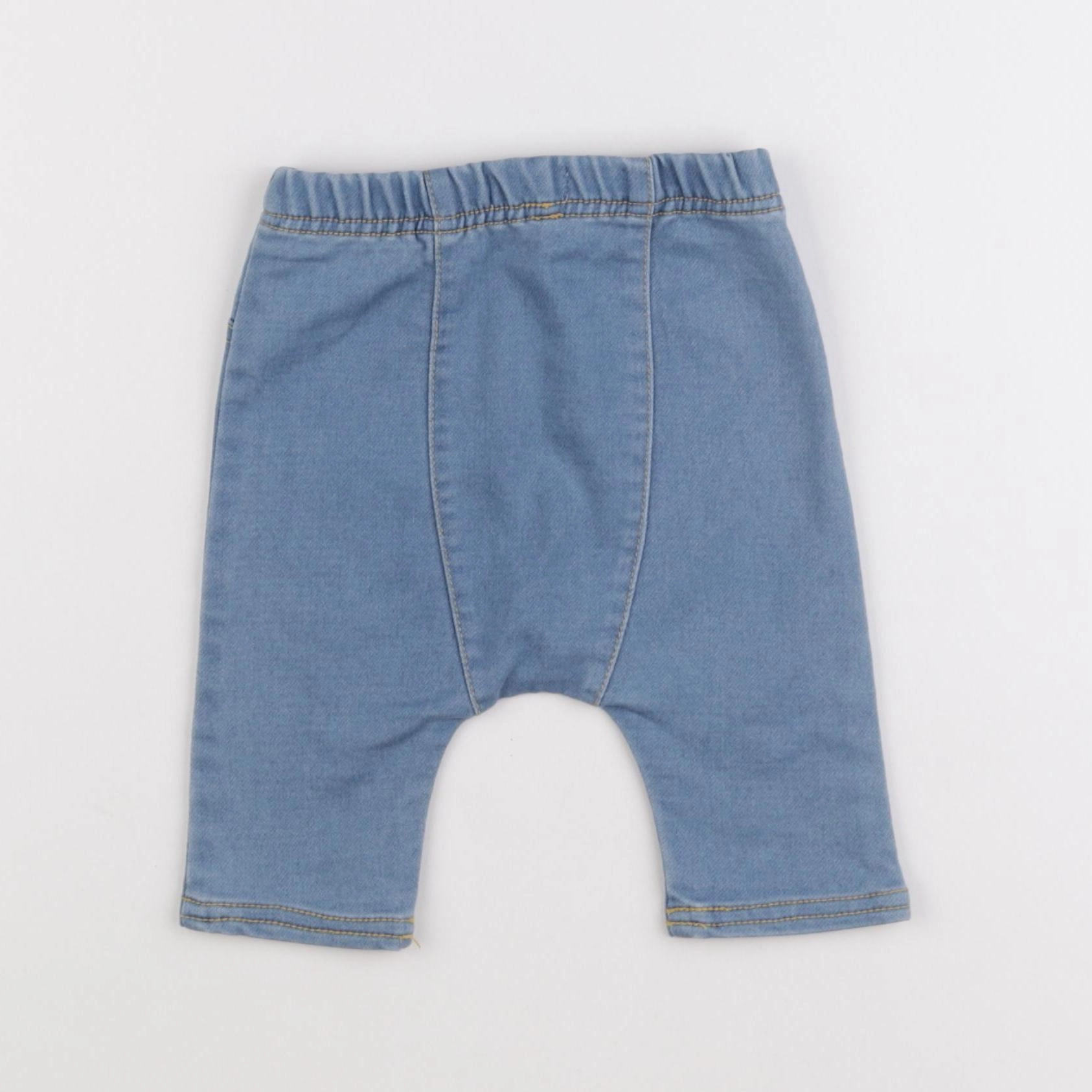 La Redoute - pantalon bleu - 6 mois