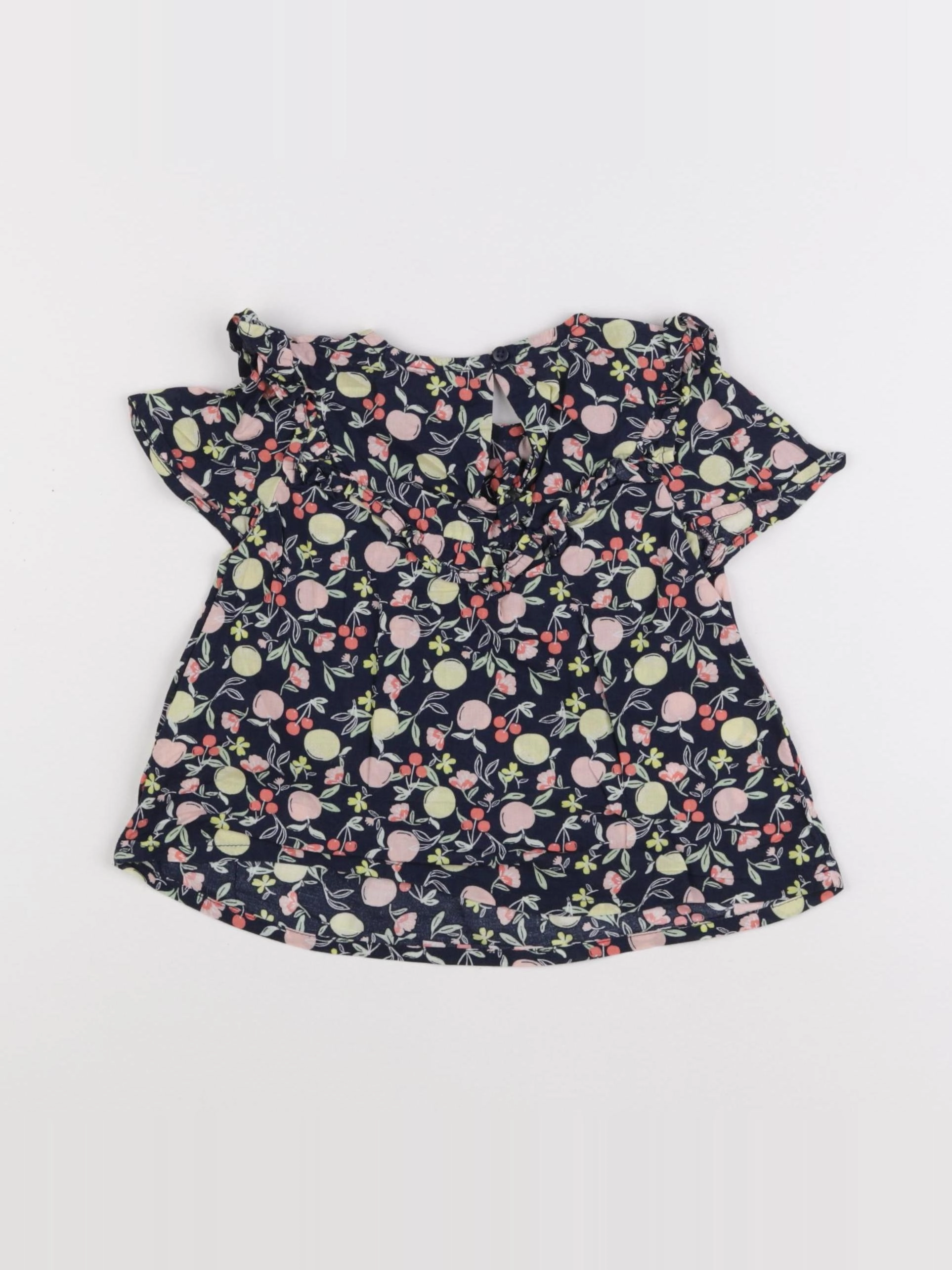 Tape à l'oeil - blouse bleu - 2 ans