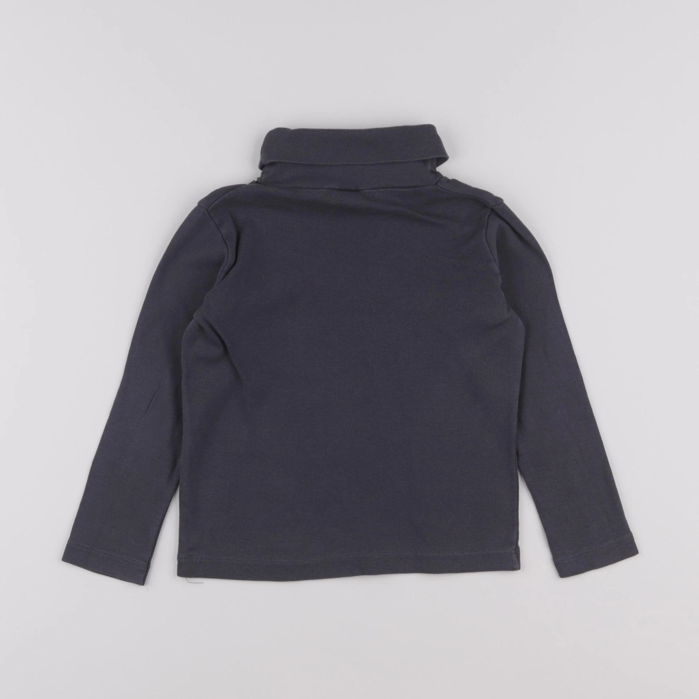 Petit Bateau - sous-pull gris - 4 ans