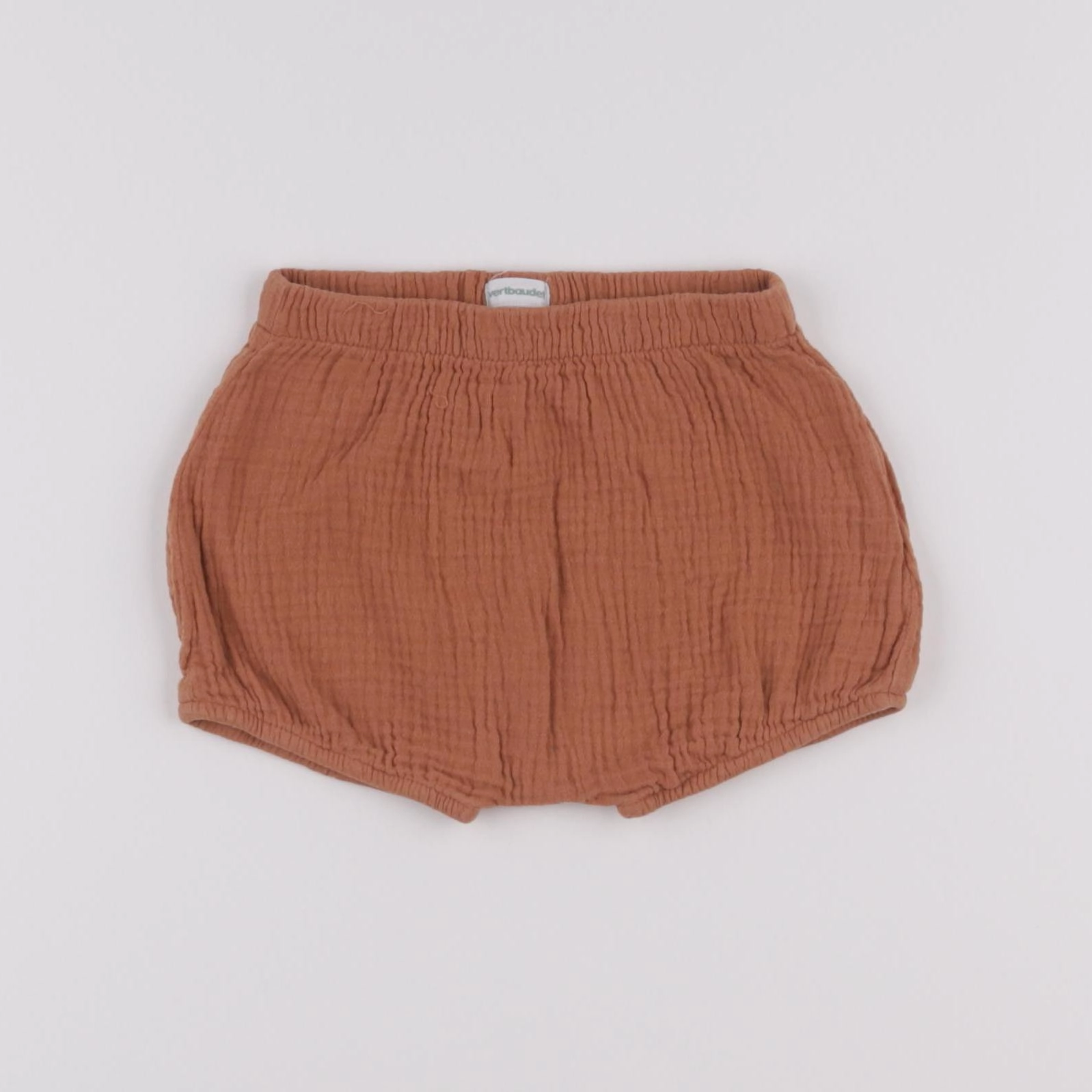 Vertbaudet - bloomer marron - 12 mois