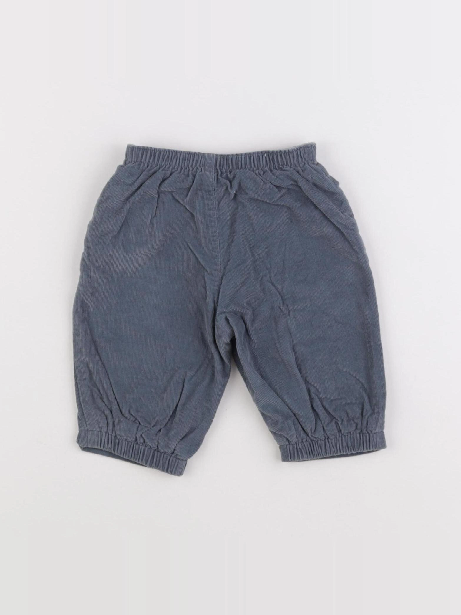 Boutchou - pantalon bleu - 3 mois