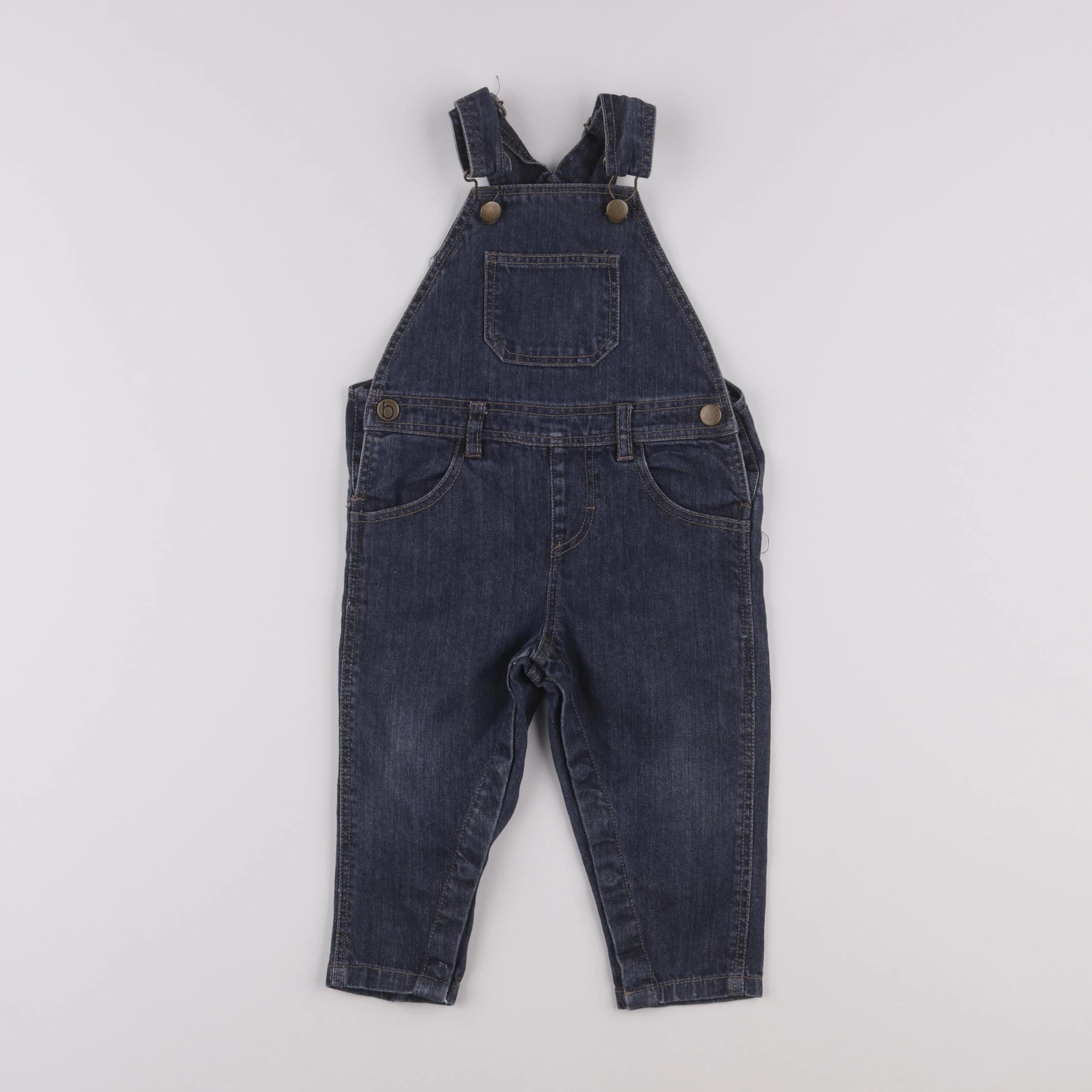 Boutchou - salopette bleu - 12 mois