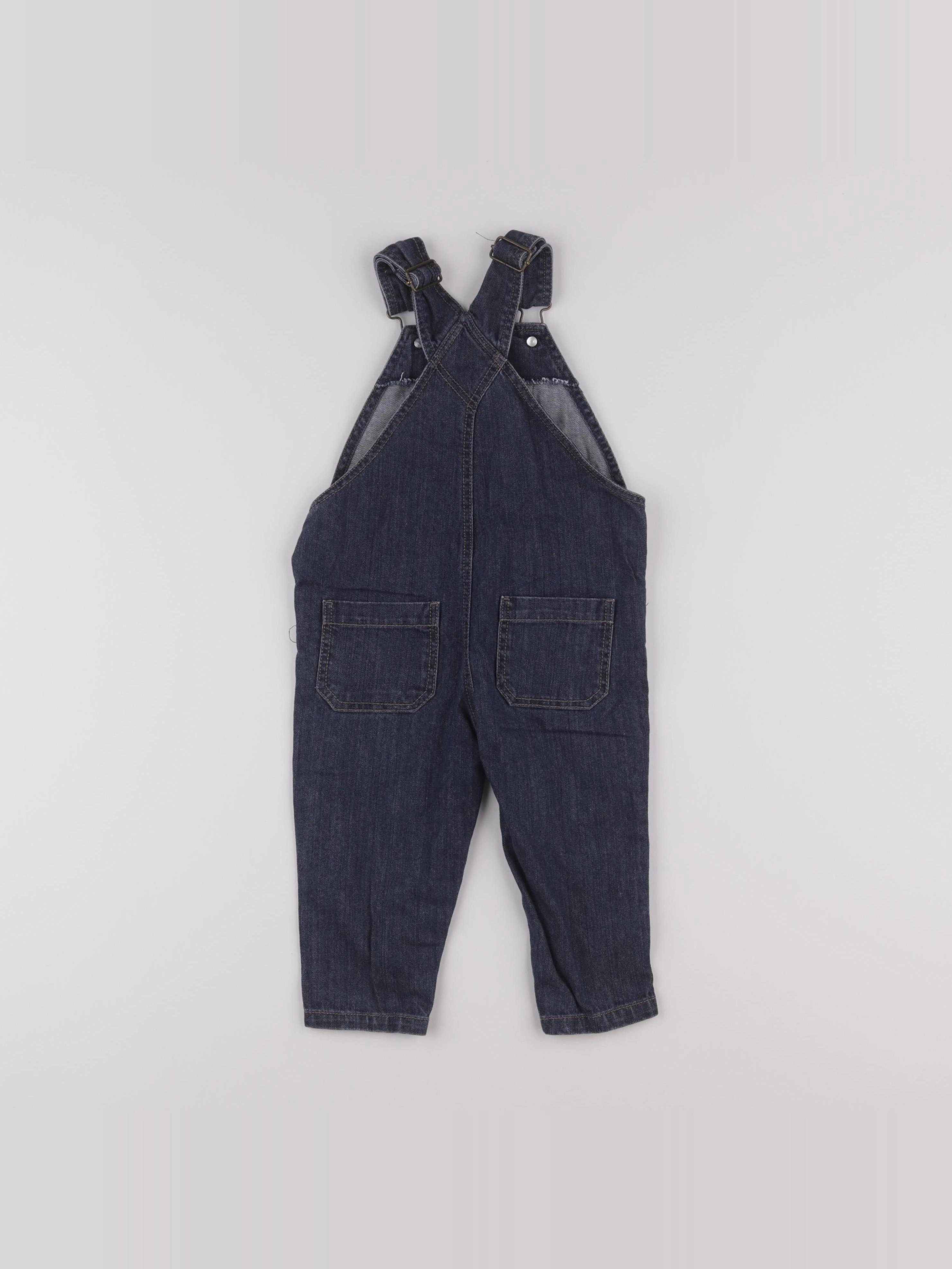 Boutchou - salopette bleu - 12 mois