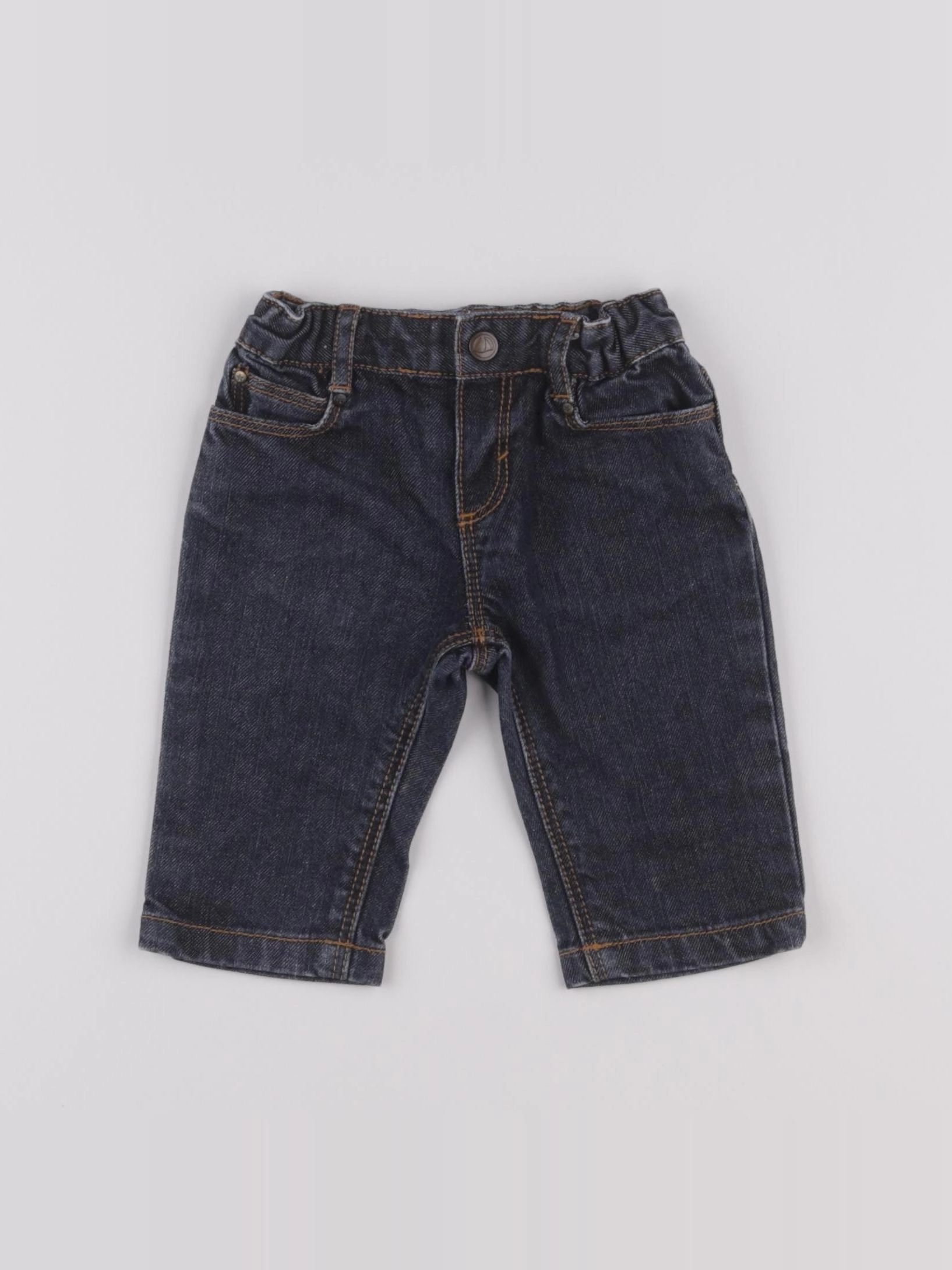 Petit Bateau - jean bleu - 3 mois