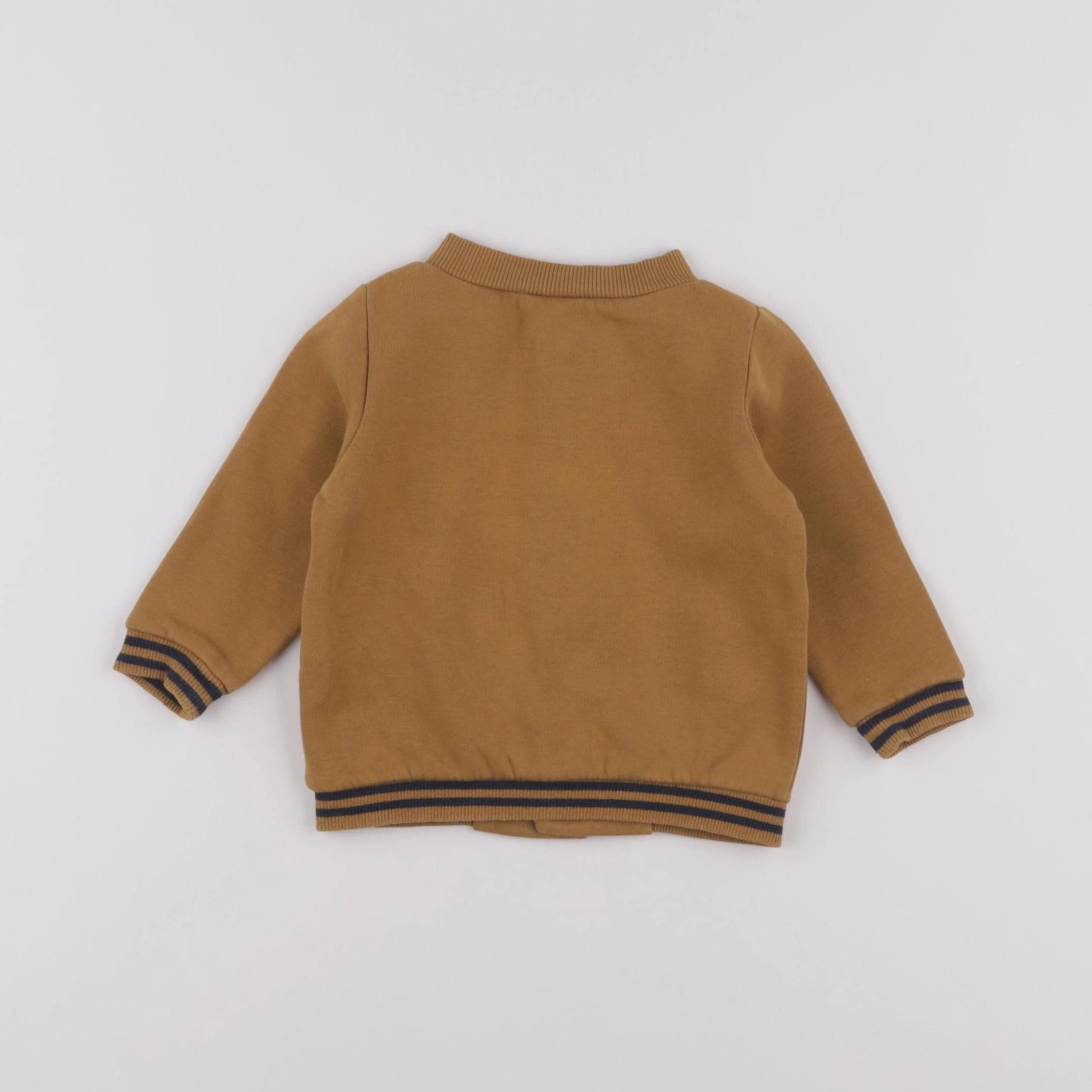 Tape à l'oeil - sweat marron - 6 mois