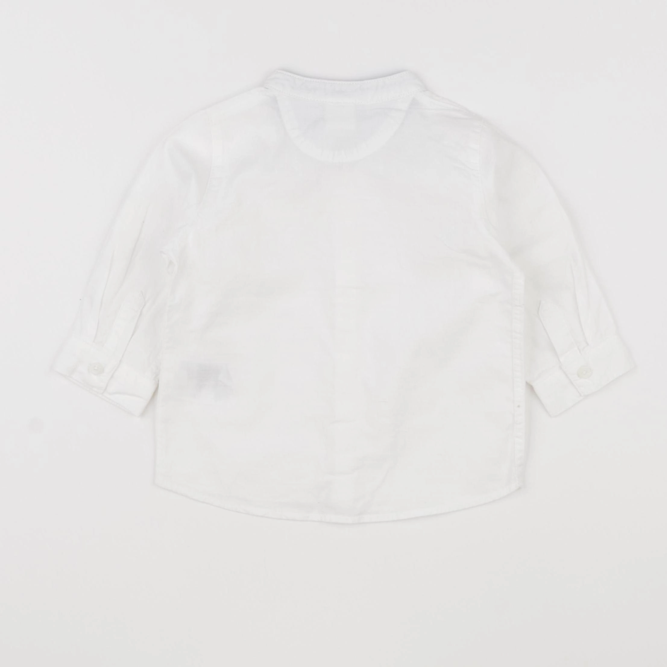 H&M - chemise blanc - 6/9 mois