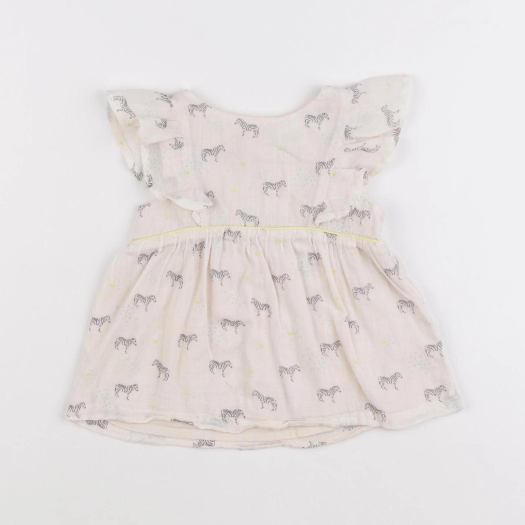 Tape à l'oeil - robe beige - 6 mois