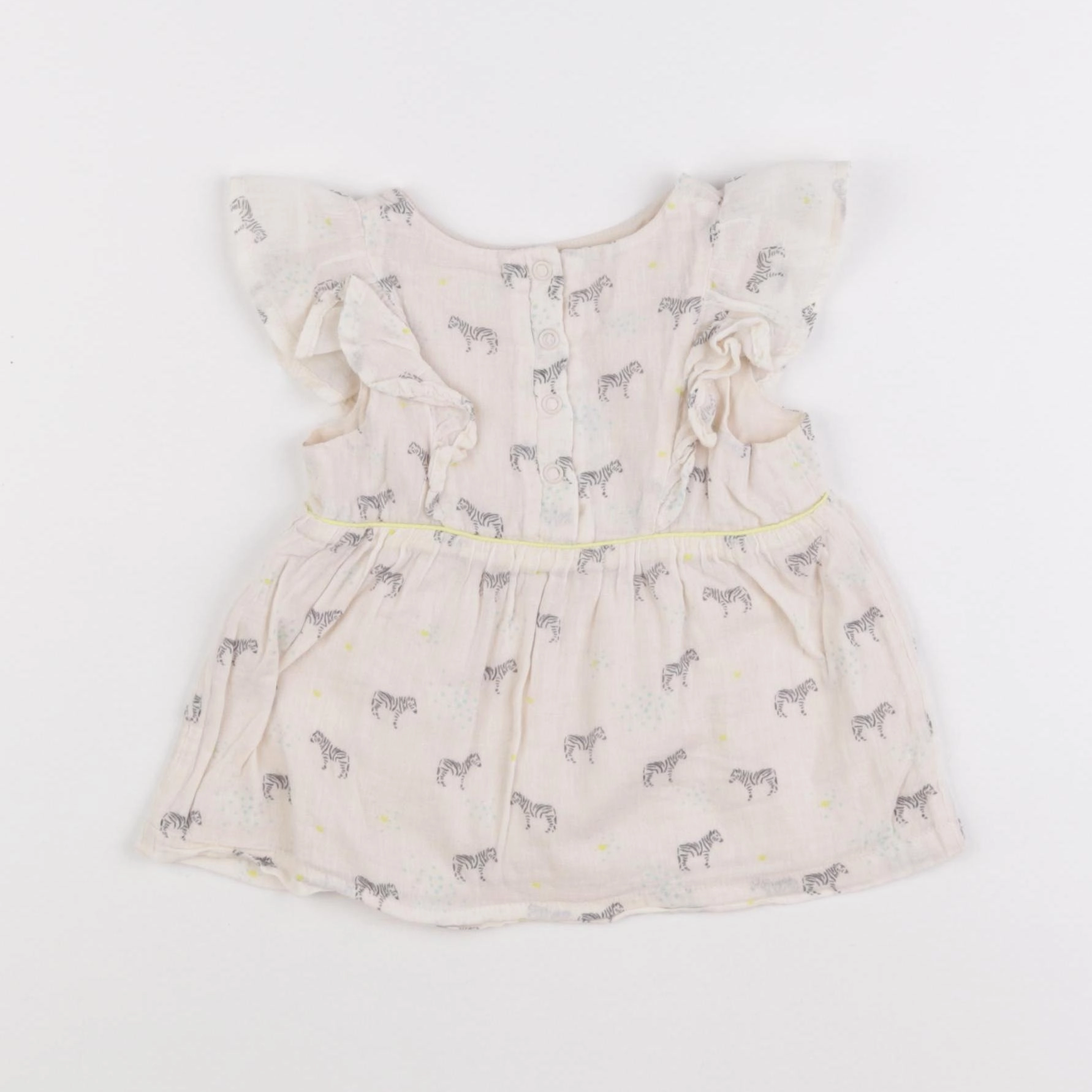 Tape à l'oeil - robe beige - 6 mois